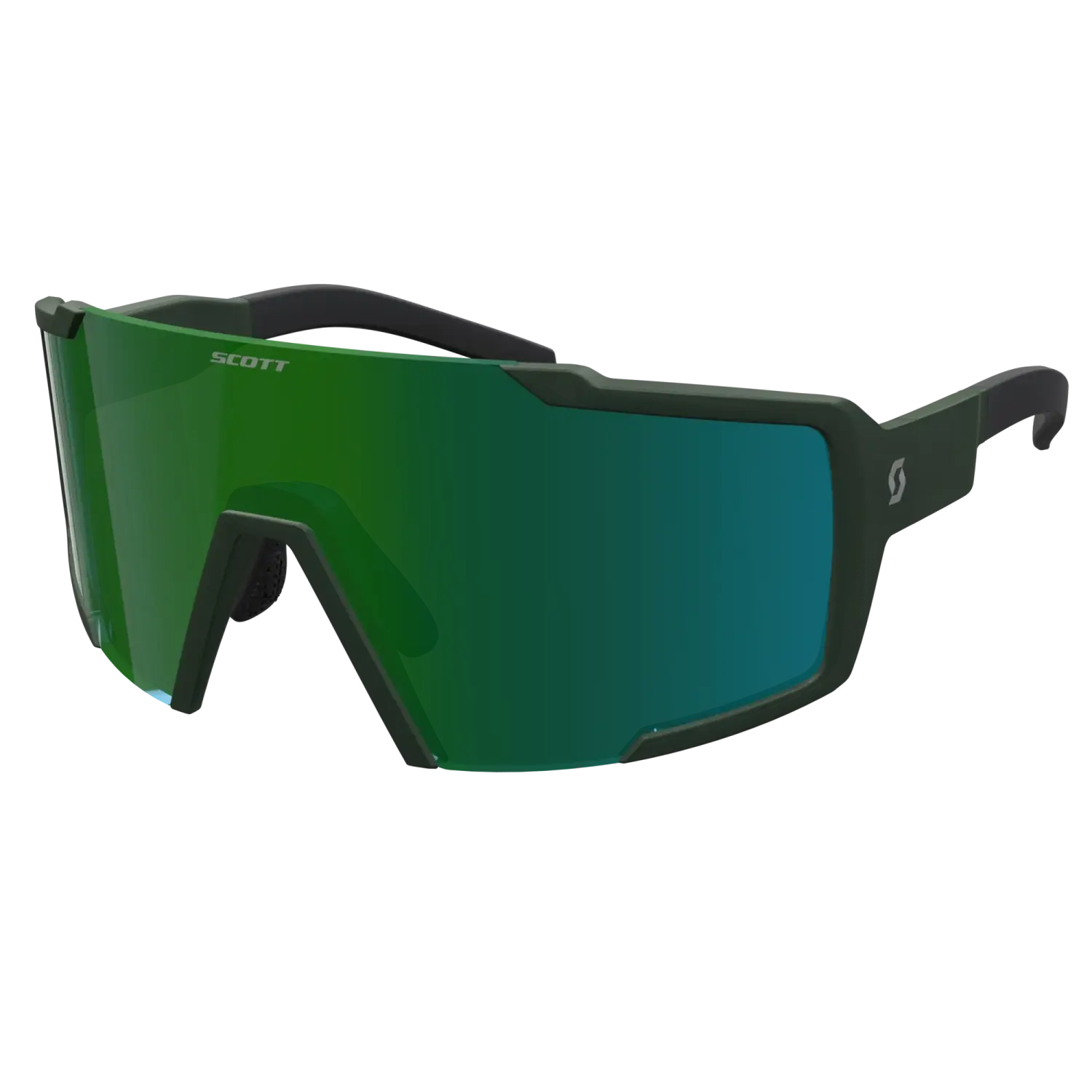 kaki green / green chrome - Scott Sunglasses Shield