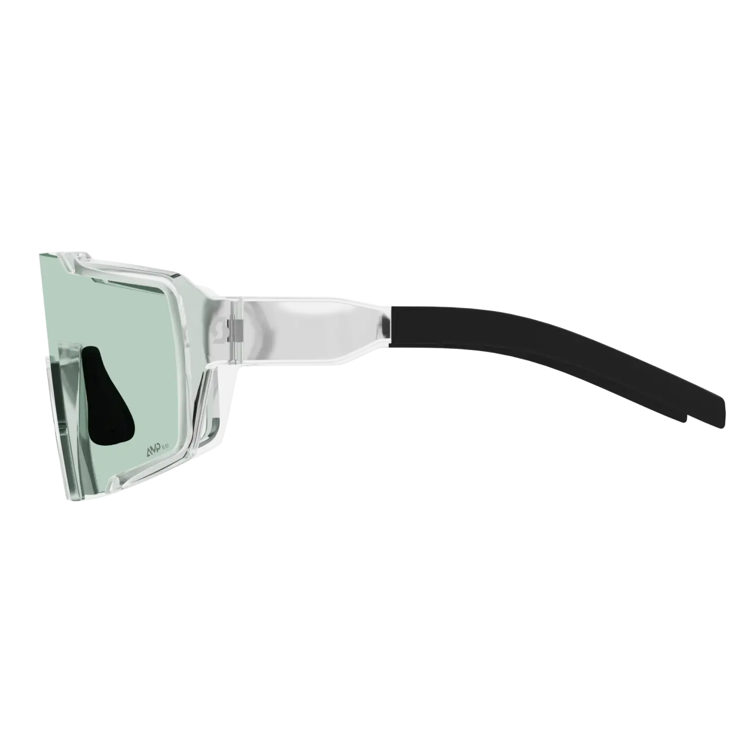 translucent / amp green s1 - Scott Sunglasses Shield