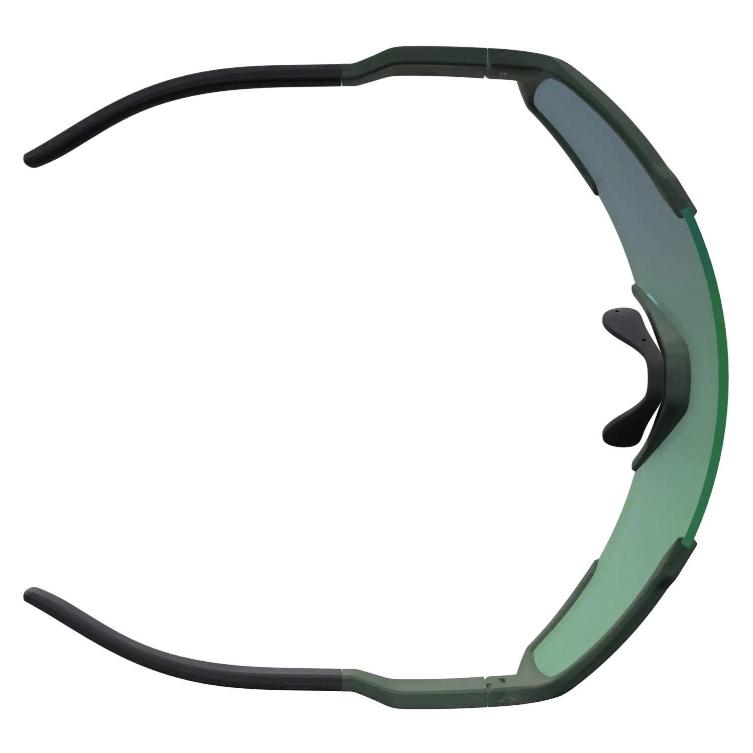 kaki green / green chrome - Scott Sunglasses Shield