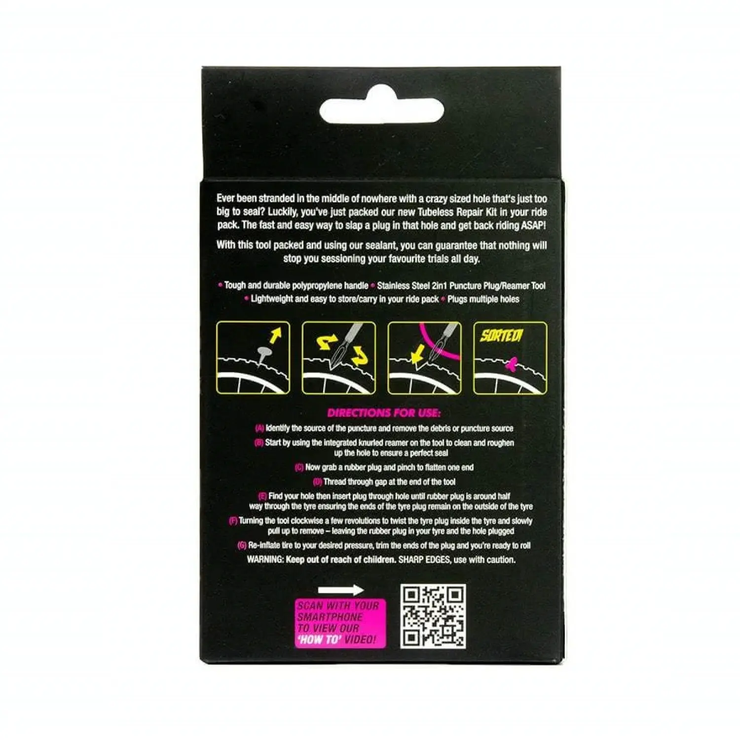  - Muc-Off Puncture Plug Repair Kit