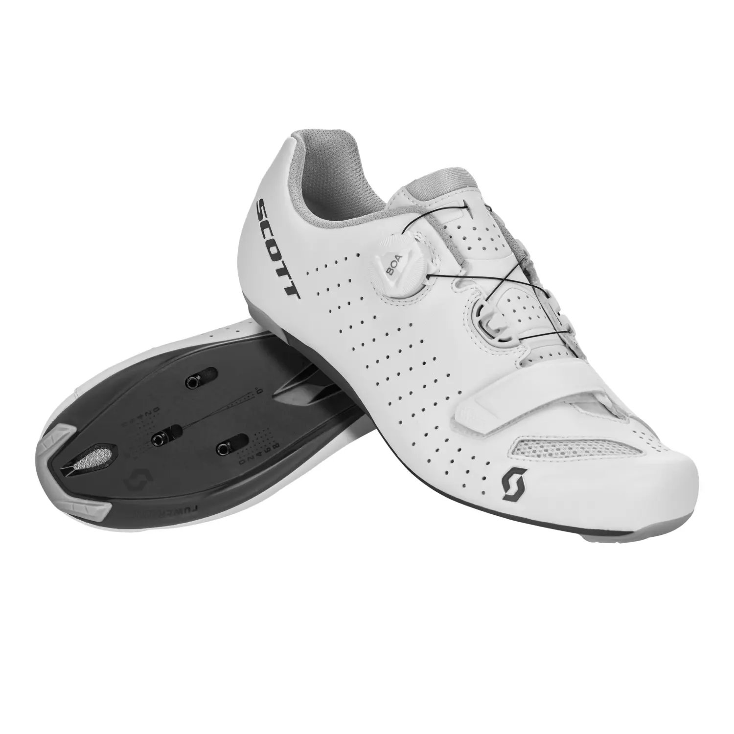 white/black - Scott Shoe Road Comp Boa