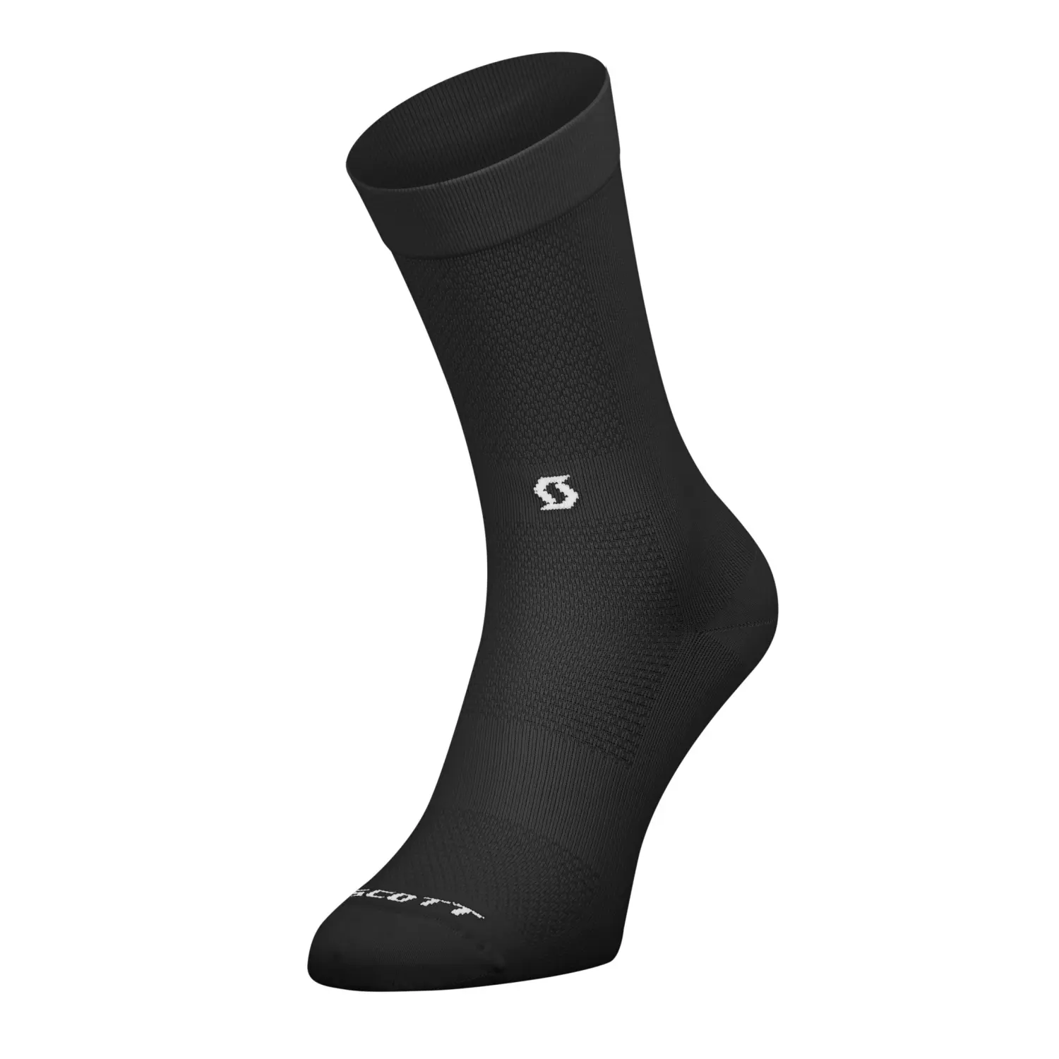 black/white - Scott Sock Performance No Shortcuts Crew