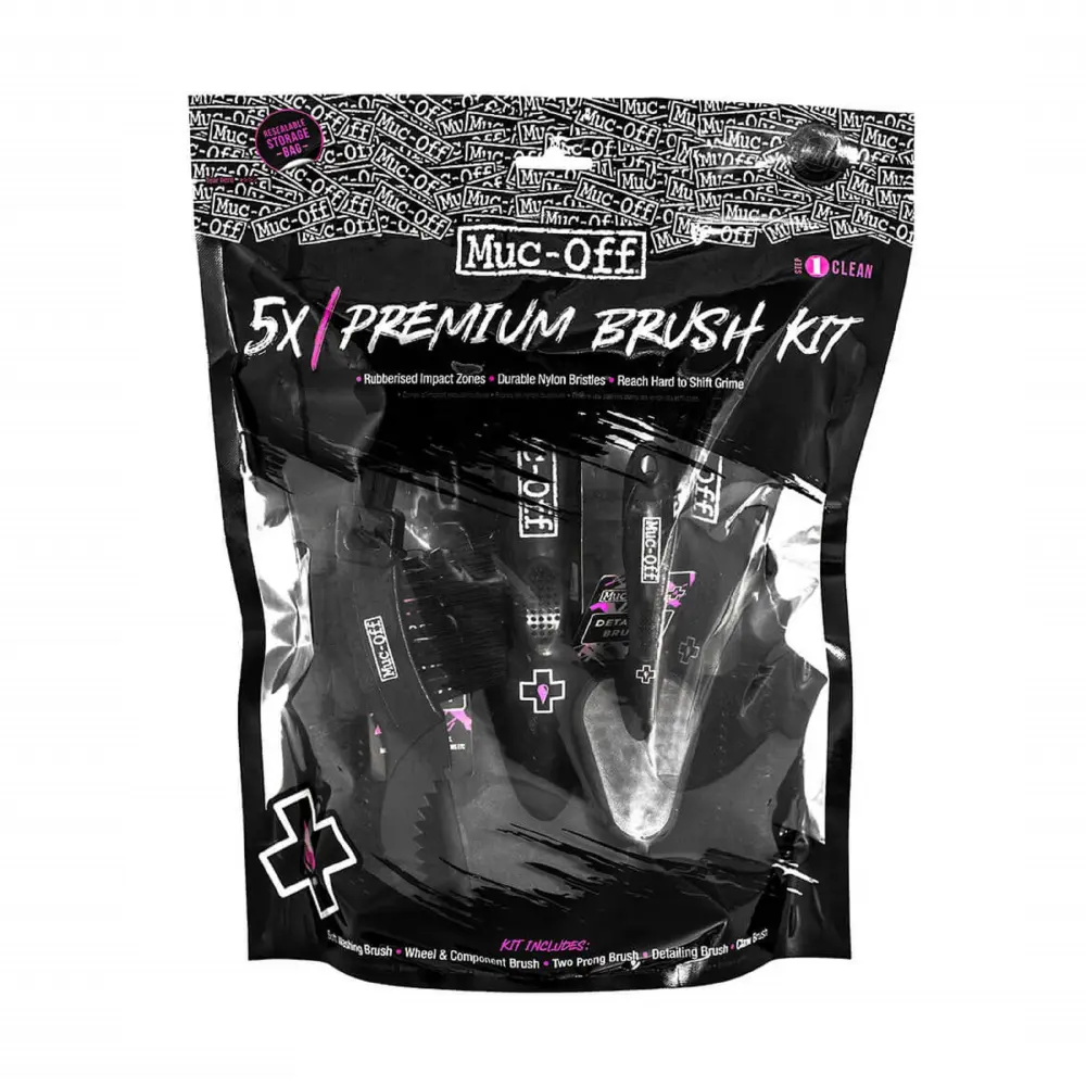 Muc-Off Premium Brush Kit 5X