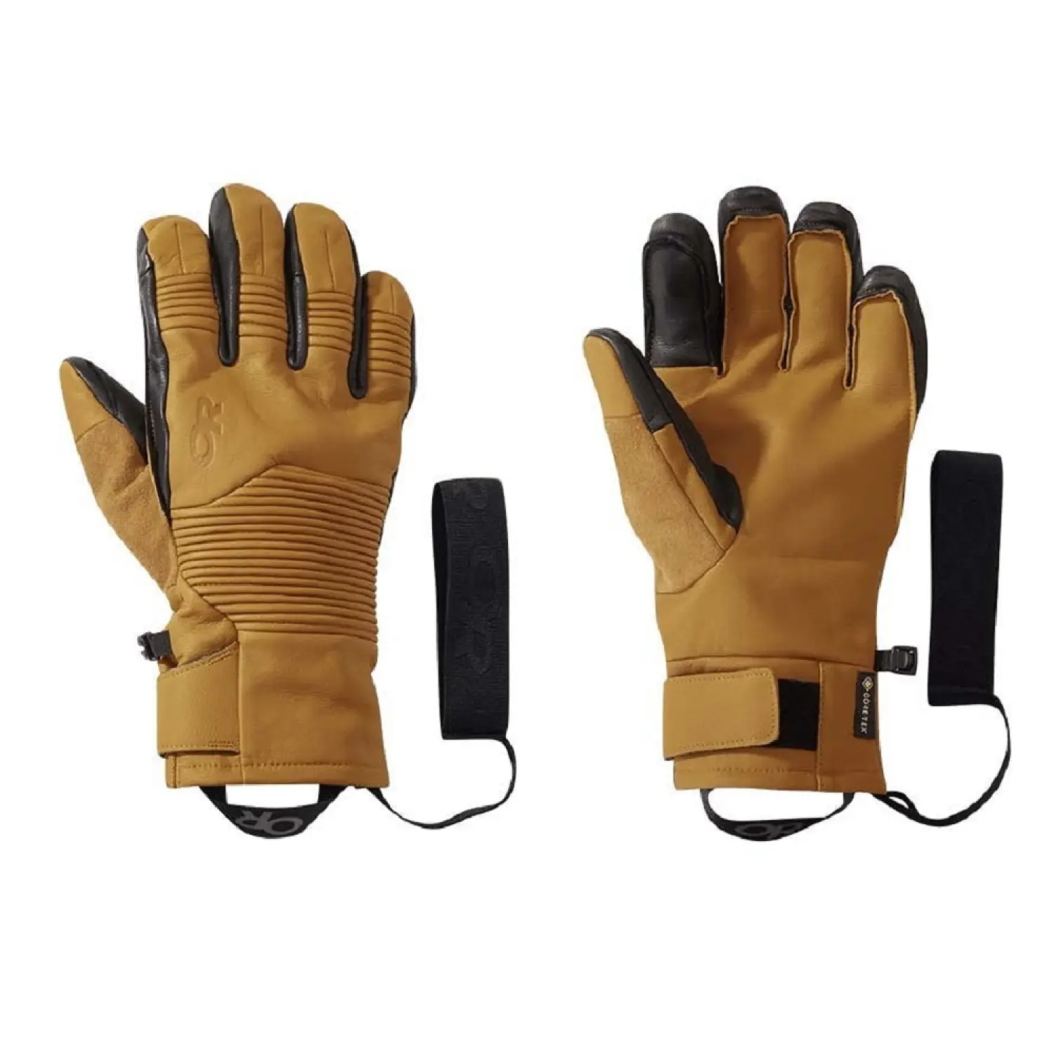natural/black - Outdoor Research Men's Point N Chute Sensor Gloves