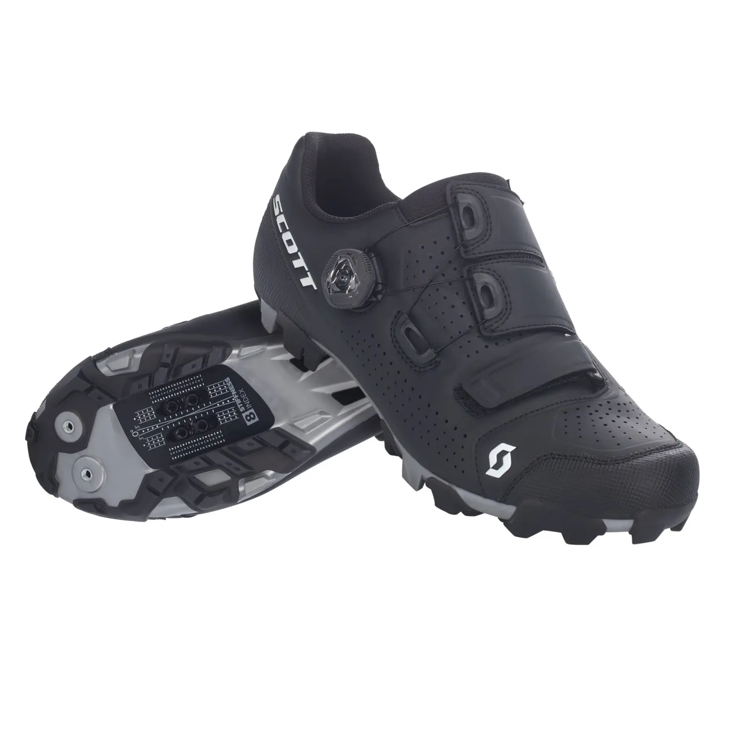 matt black/white - Scott Shoe Mtb Team Boa