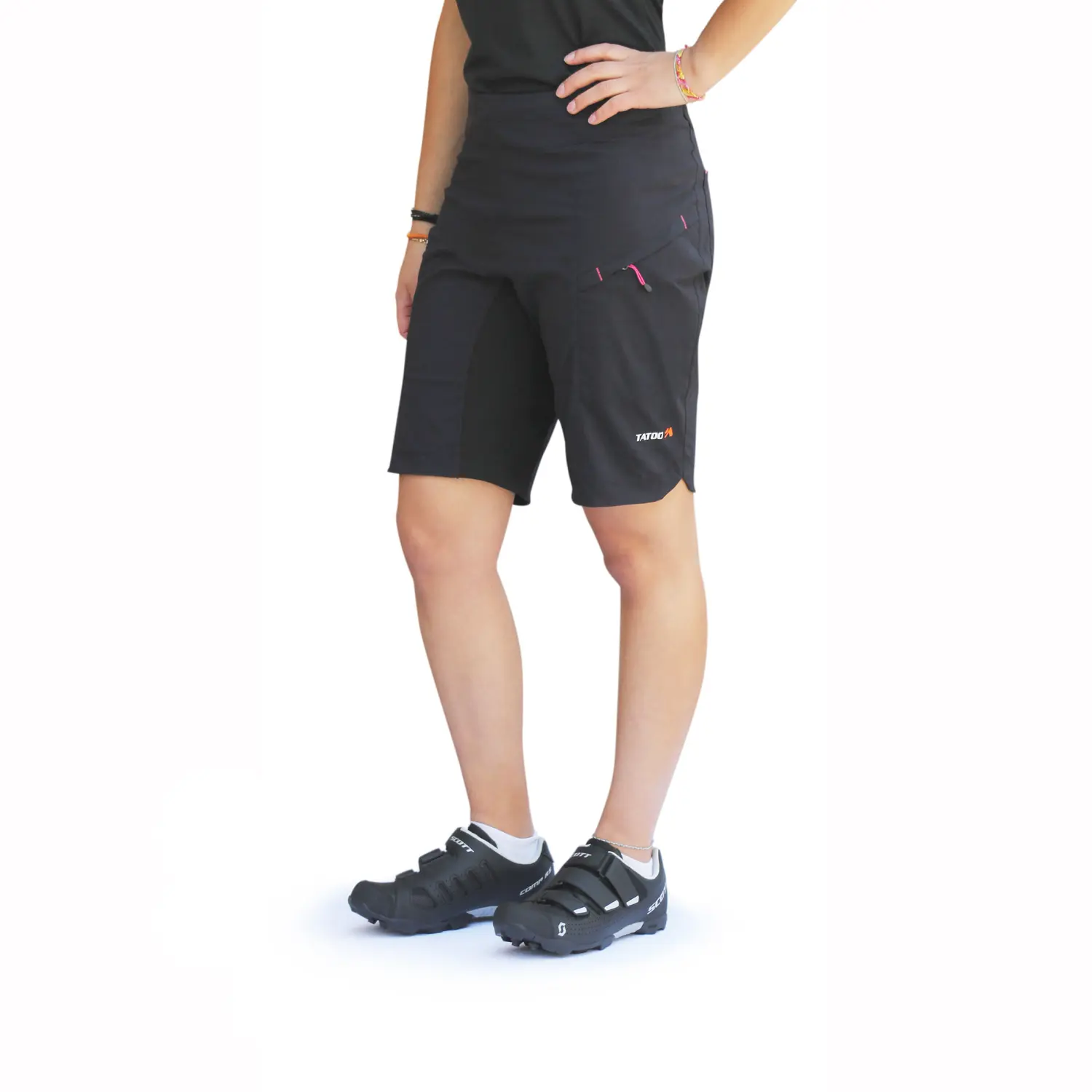 black - Tatoo Short Matrix Mujer