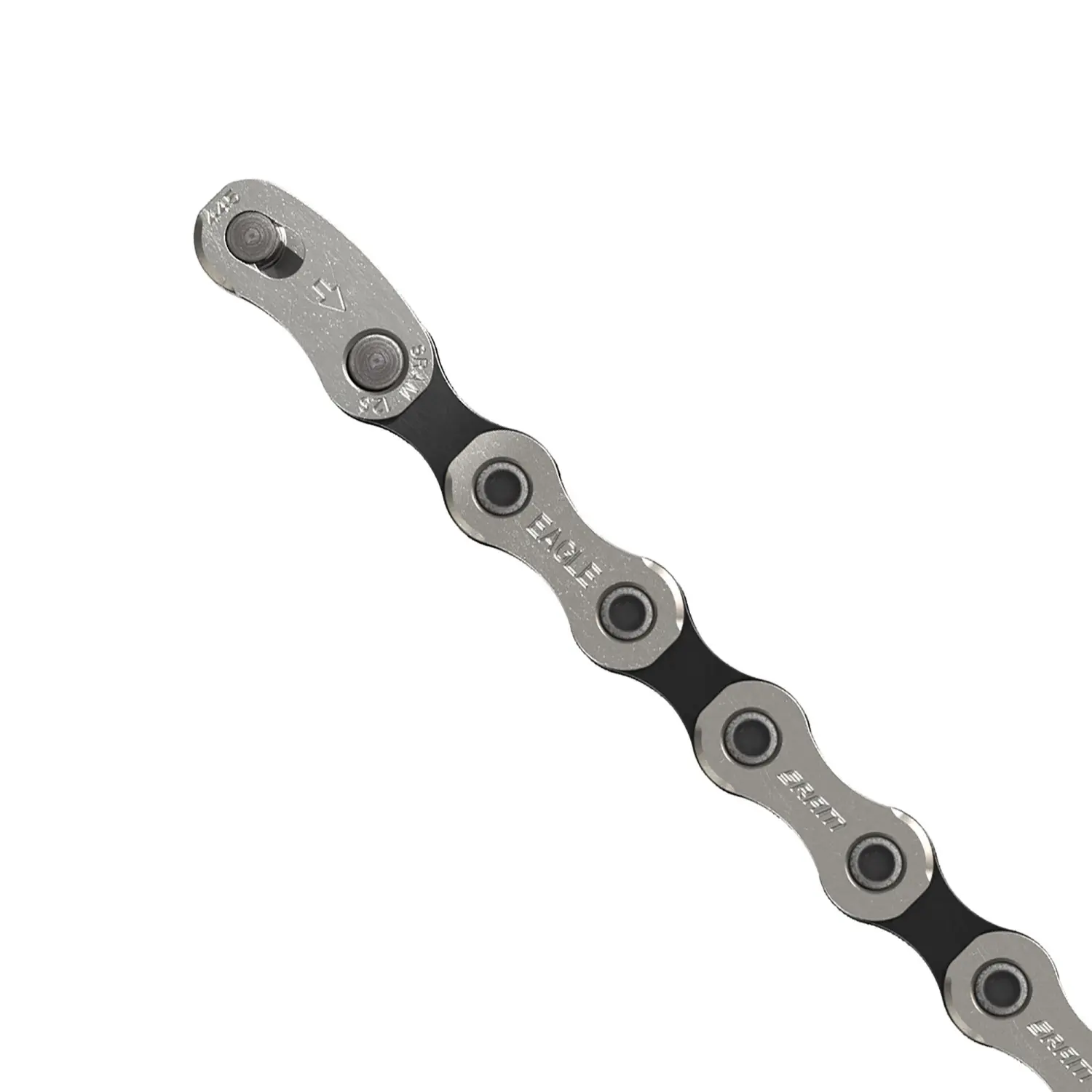  - SRAM Cadena de bicicleta Eagle Chain - 12-Speed, 126 Links, Silver/Gray