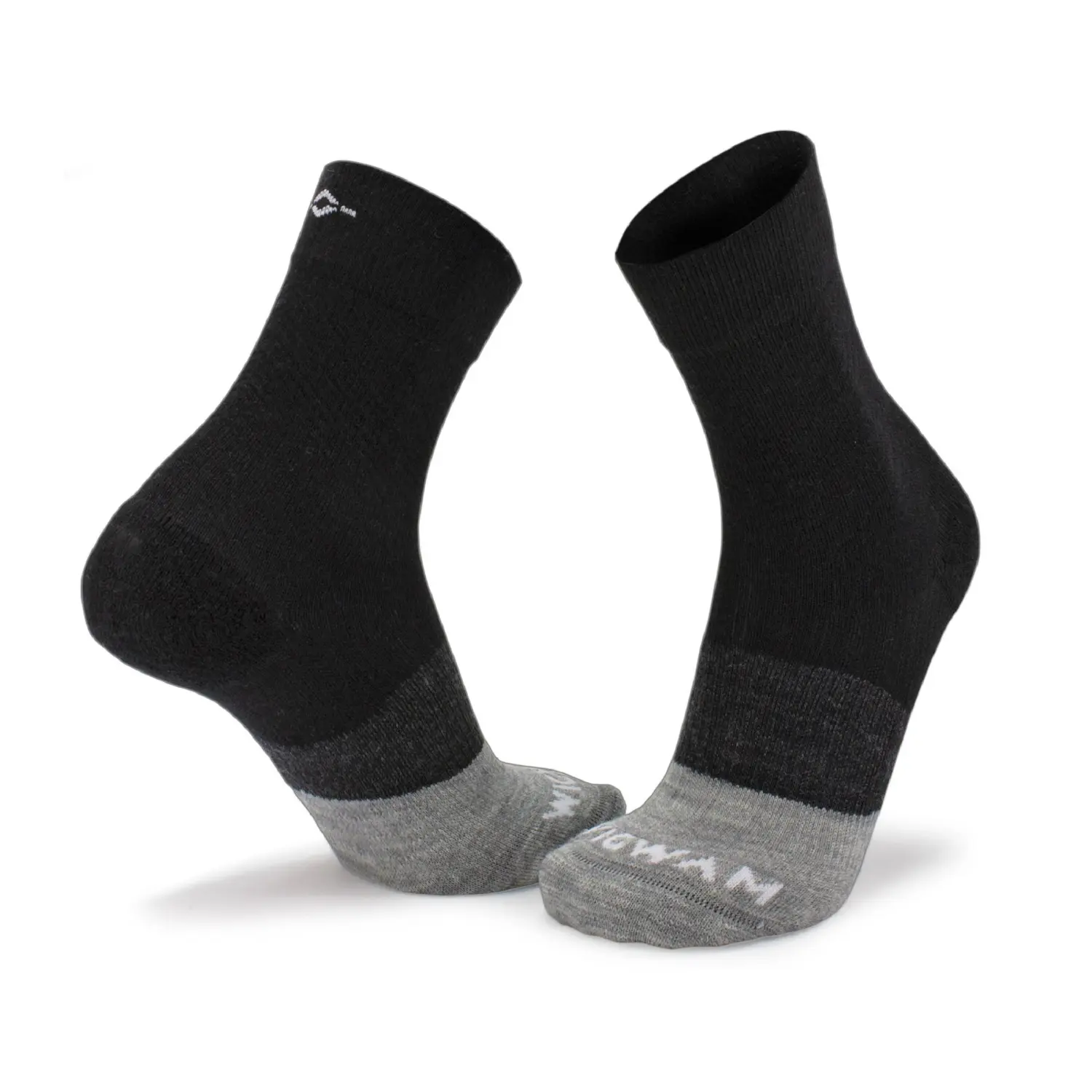black - Wigwam Trail Junkie Light Mid-Crew