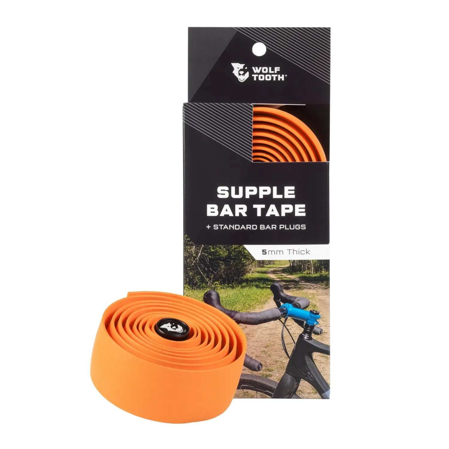 orange - Wolf Tooth Supple Bar Tape