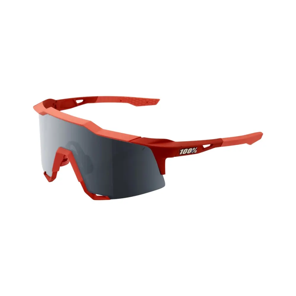 Soft Tact Coral/black Mirror Lens