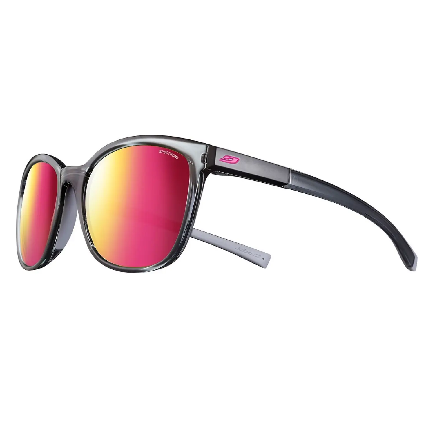 transluscent grey - multilayer pink lens - Julbo Spark Spectron 3CF
