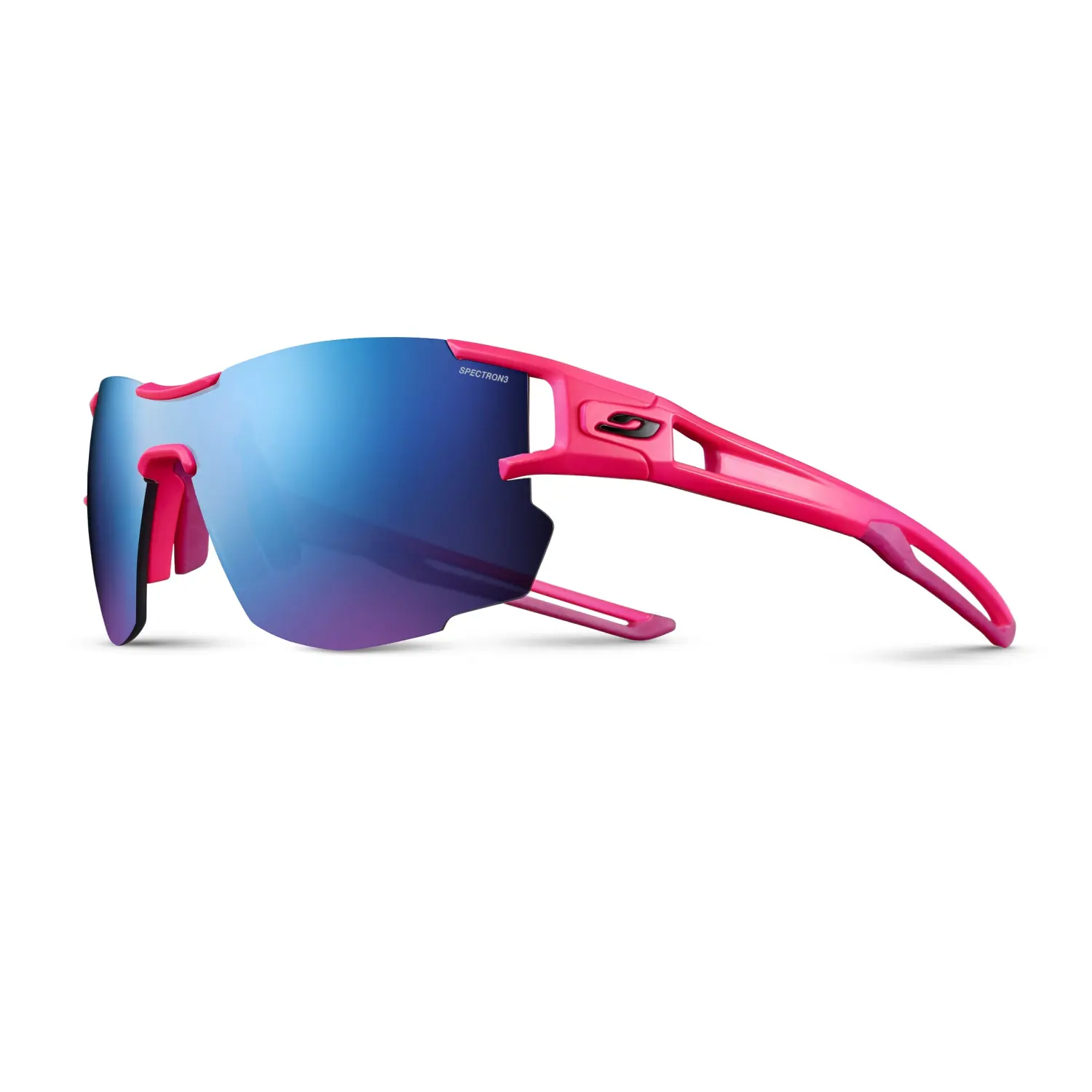 neon pink - multilayer blue lens - Julbo Aerolite Spectron 3CF