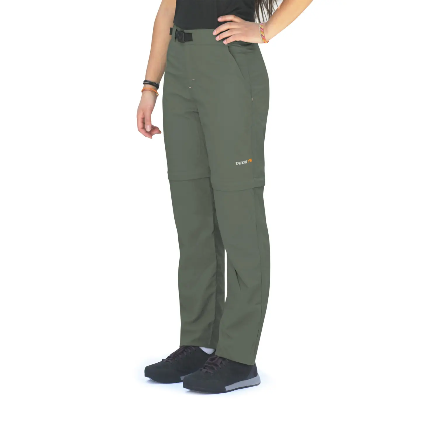 olive night - Tatoo Pantalón Expedition Convertible Mujer