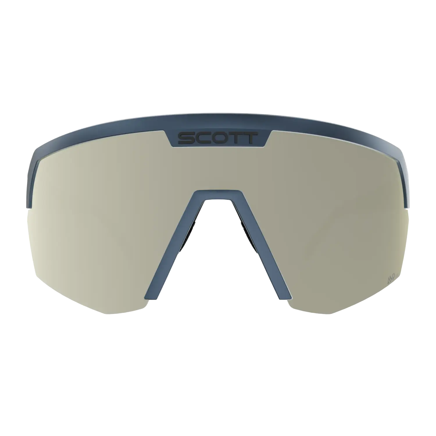 metallic blue / amp white chrome s2 - Scott Sunglasses Sport Shield