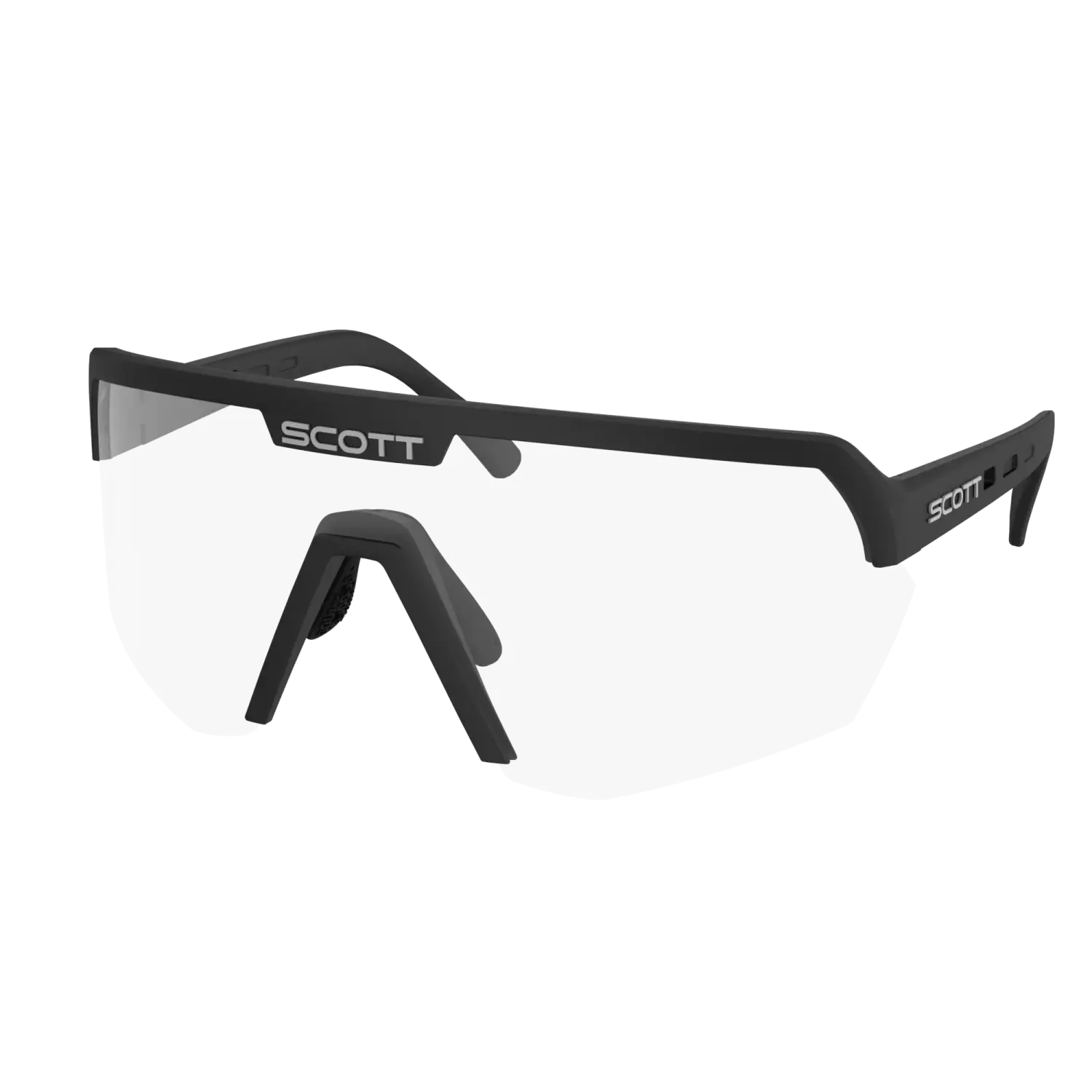 black / clear s0 - Scott Sunglasses Sport Shield