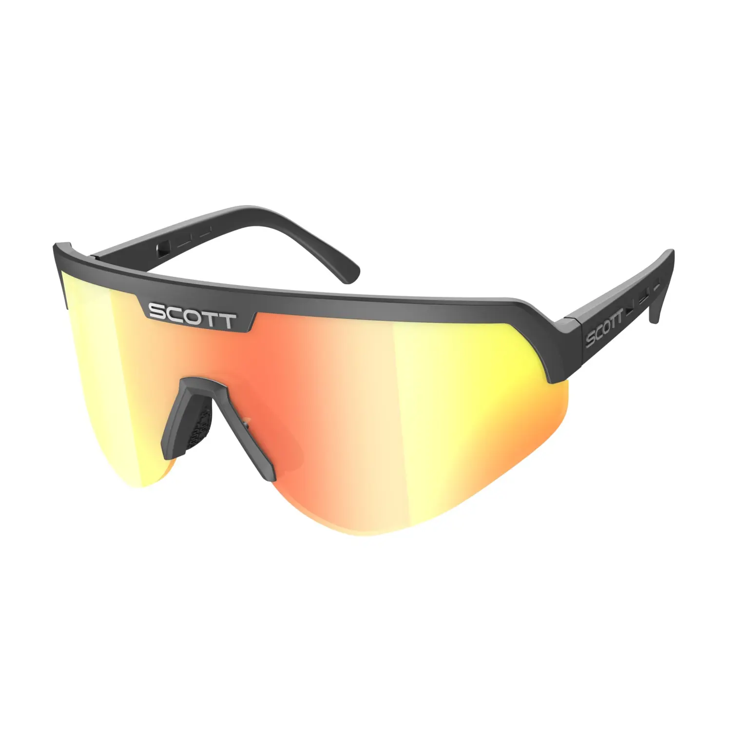 black (red chrome) - Scott Sunglasses Sport Shield