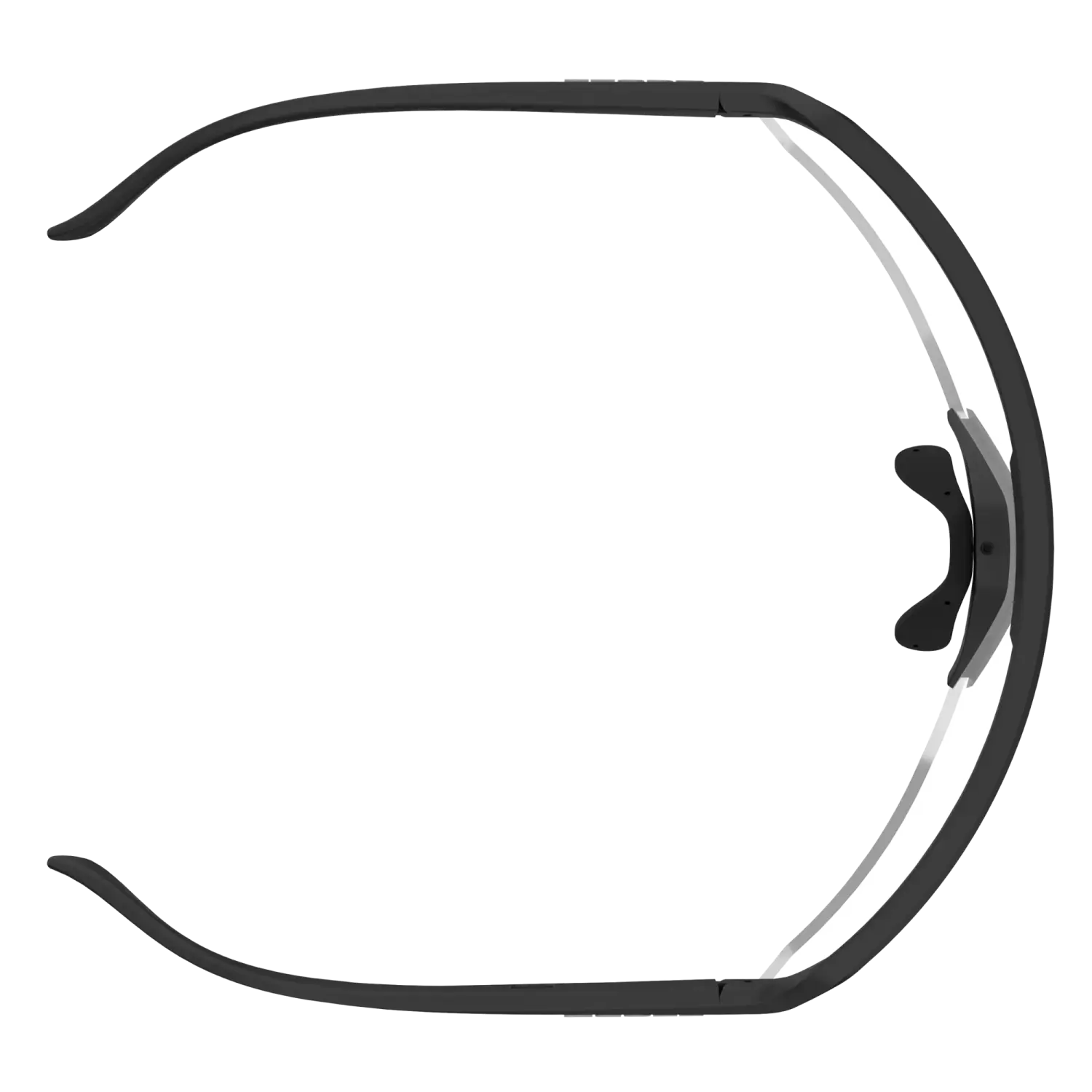 black / clear s0 - Scott Sunglasses Sport Shield
