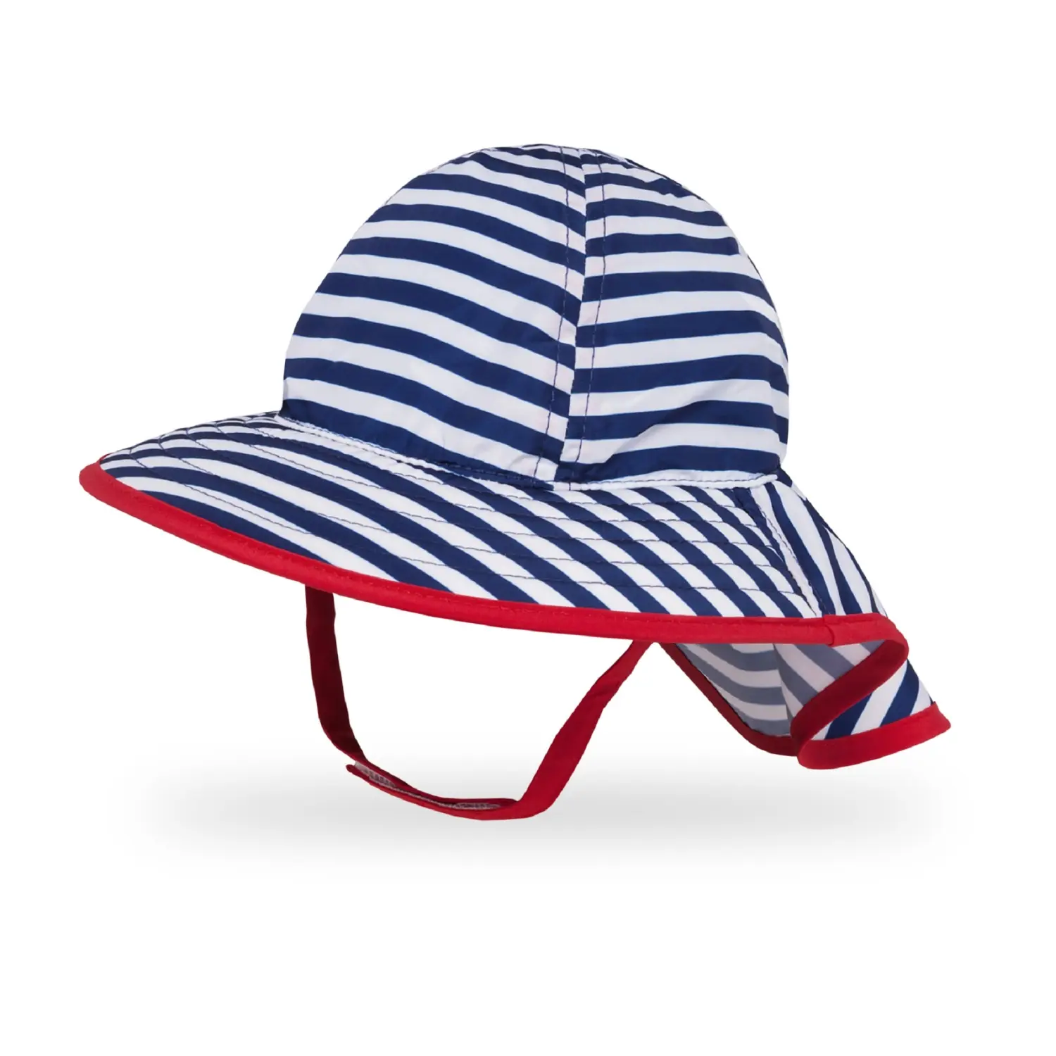 navy/white stripe - Sunday Afternoons Infant SunSprout Hat