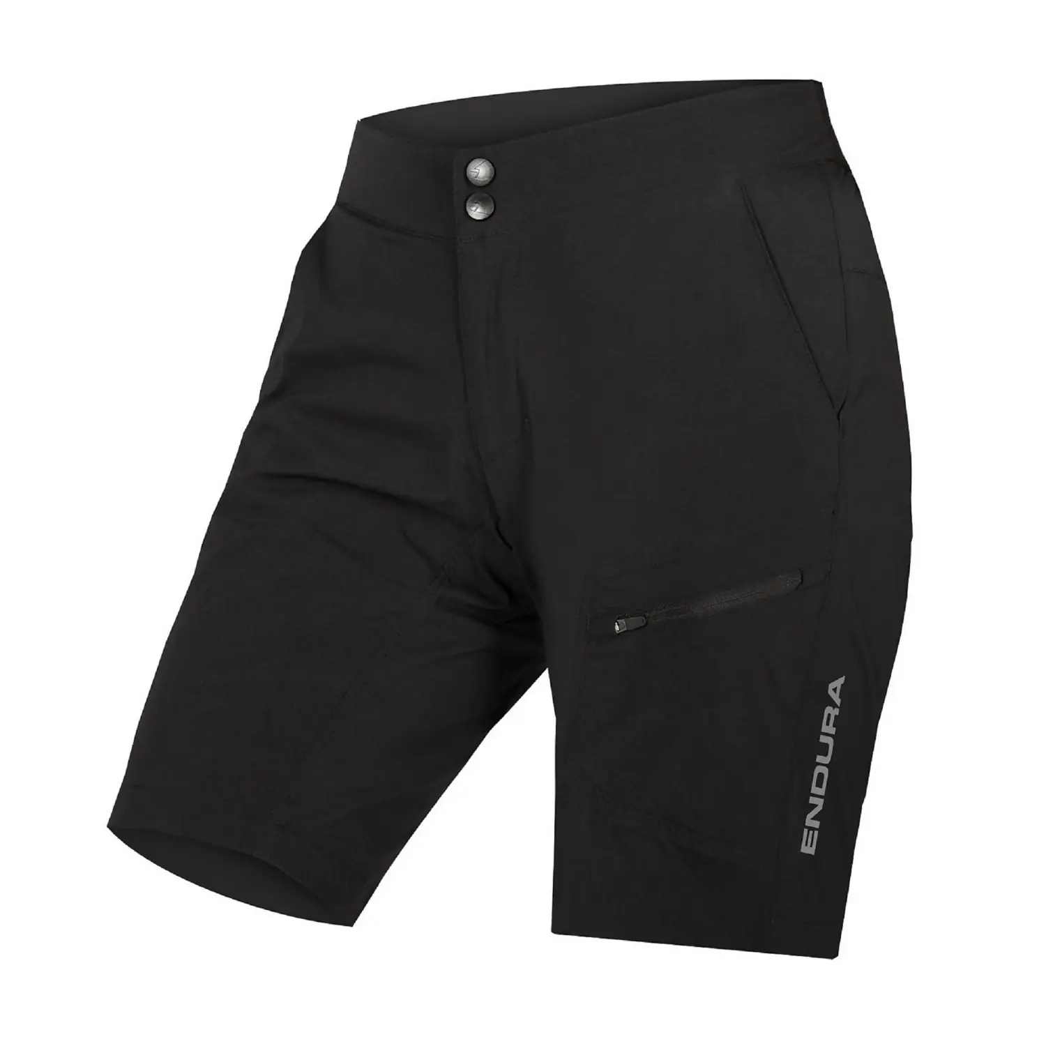 black - Endura Women's Hummvee Lite Short with Liner