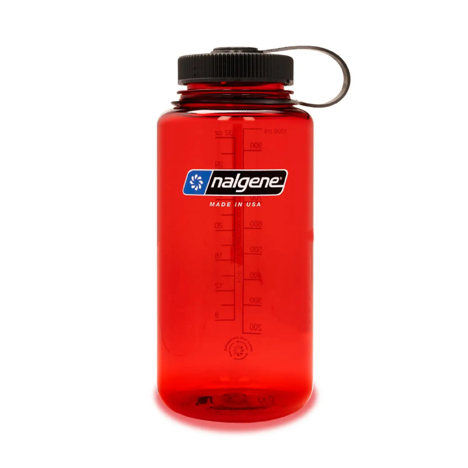 red - Nalgene 32oz Wide Mouth Sustain Classic