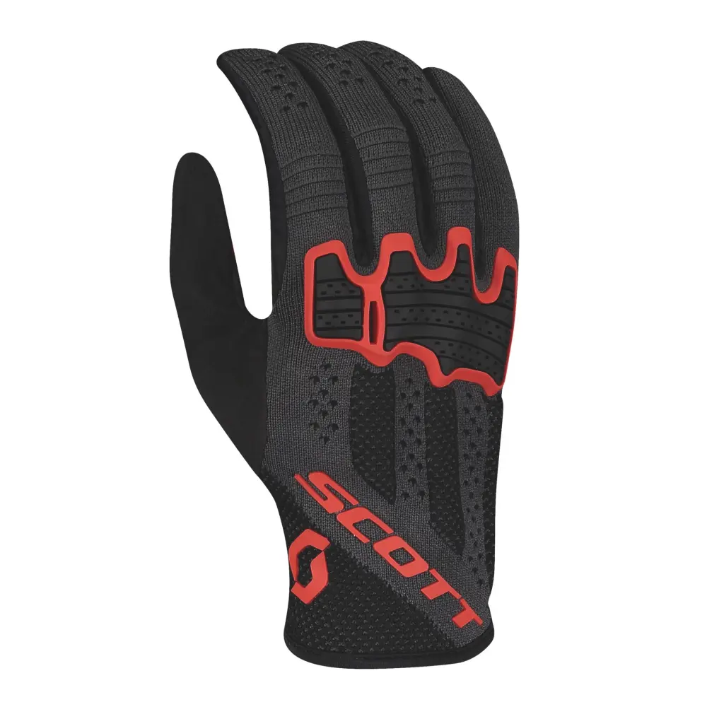 Black/fiery Red