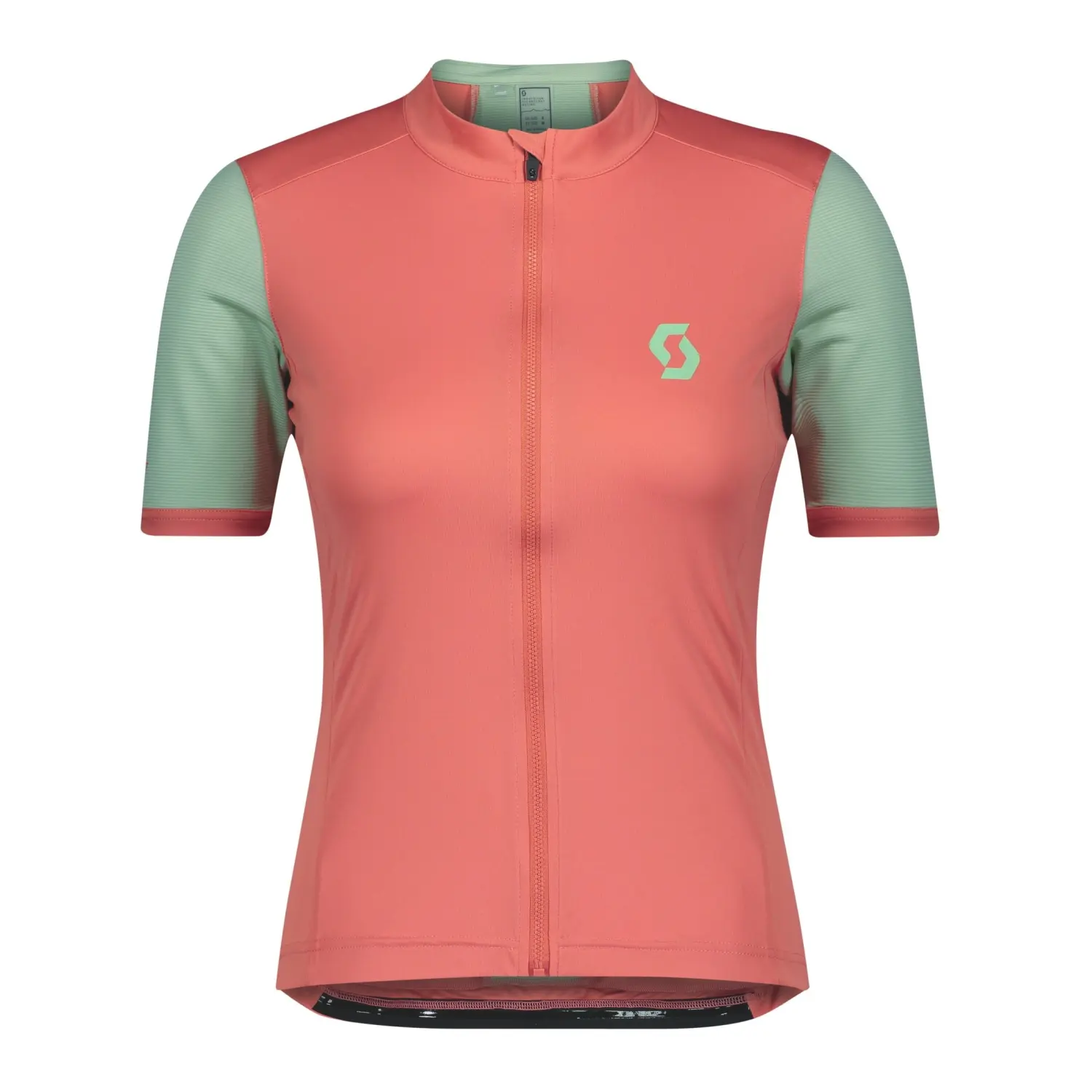 brick red/pistachio green - Scott Shirt W's Endurance 10 S/sl