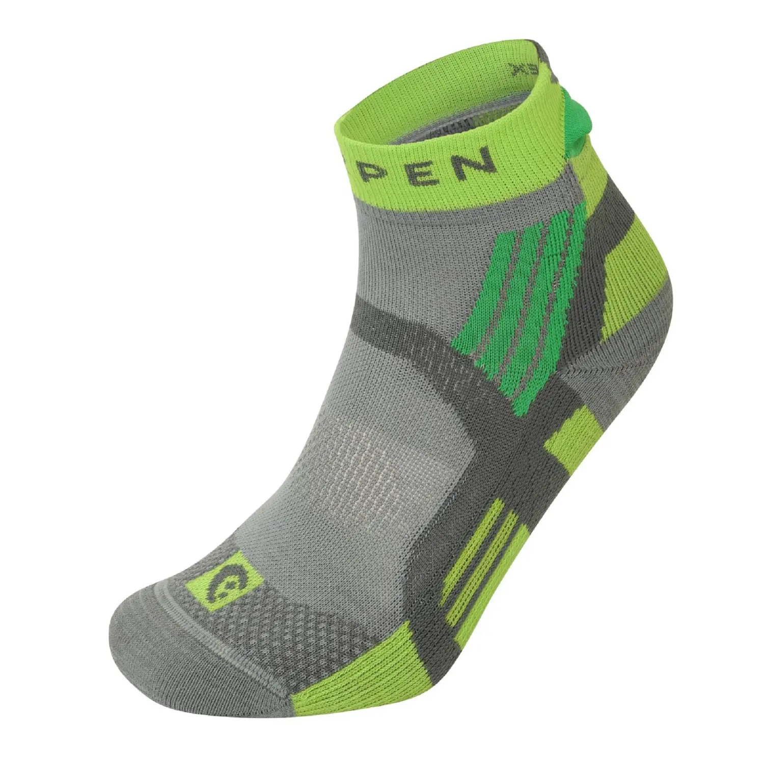 grey/green - Lorpen T3 Trail Running Padded