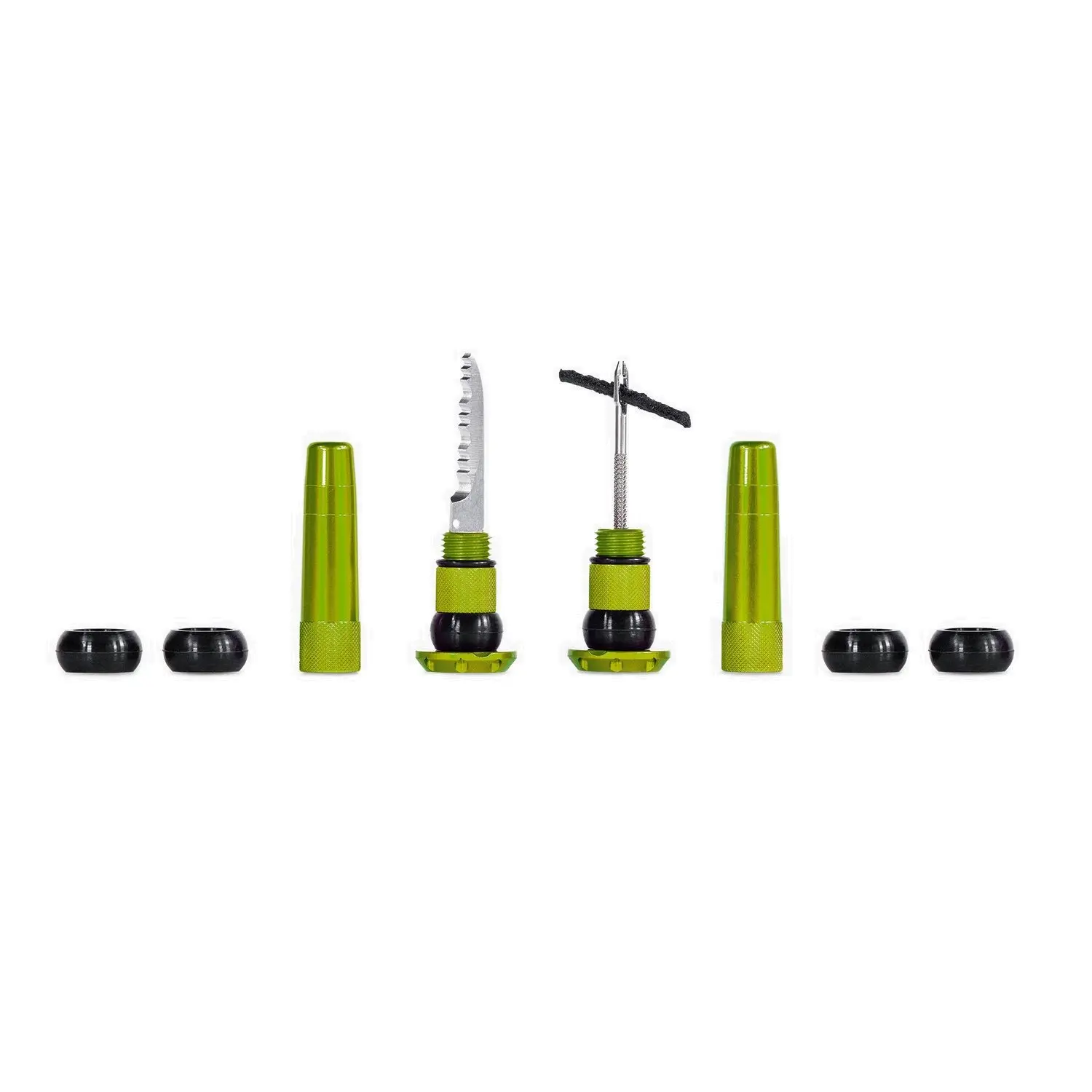 green - Muc-Off Stealth Tubeless Puncture Plugs