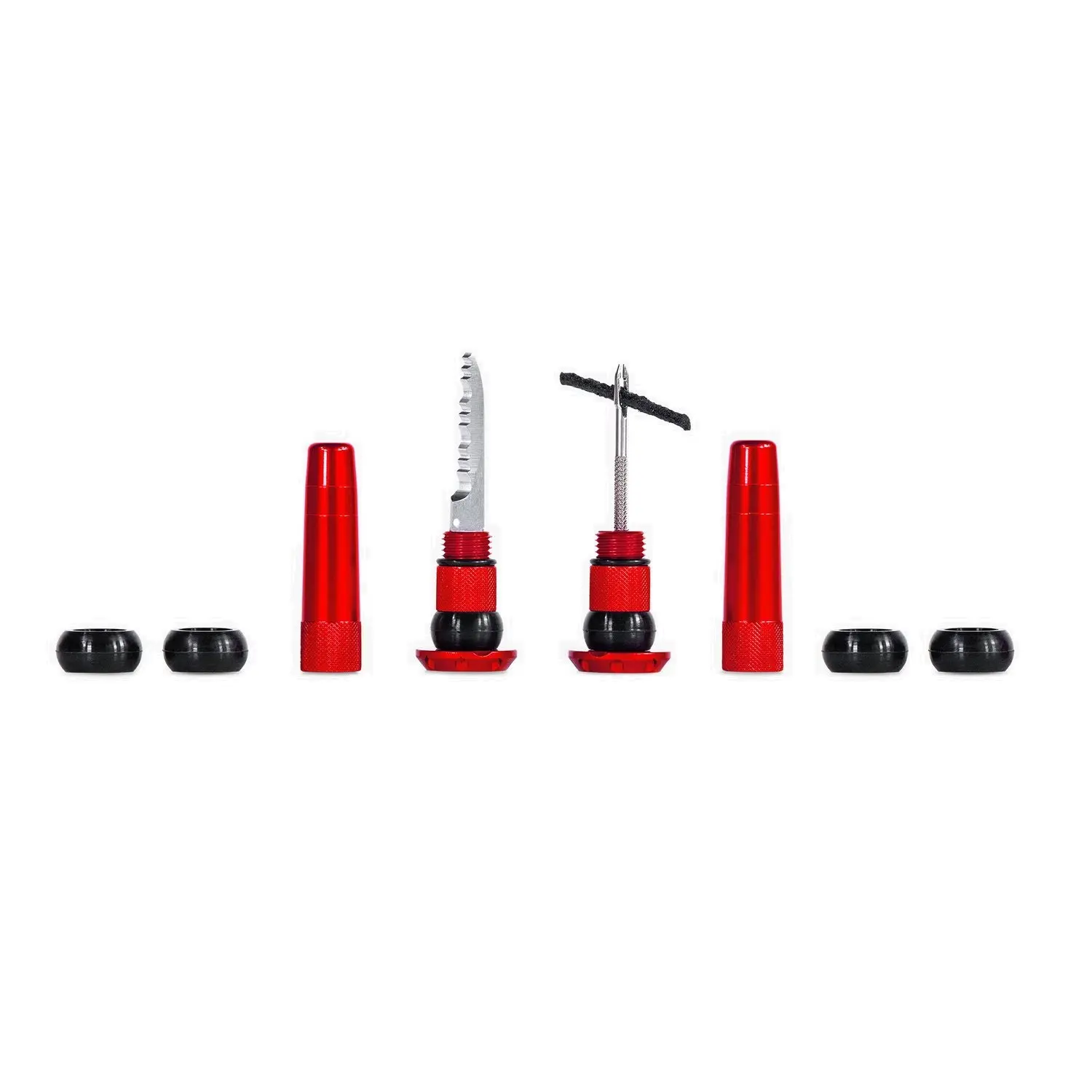red - Muc-Off Stealth Tubeless Puncture Plugs