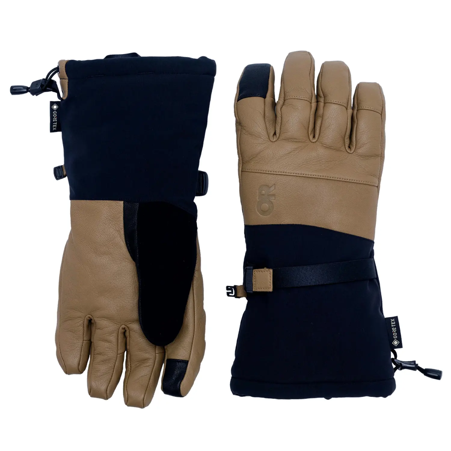 black/dark natural - Outdoor Research Men's Carbide Sensor Gloves