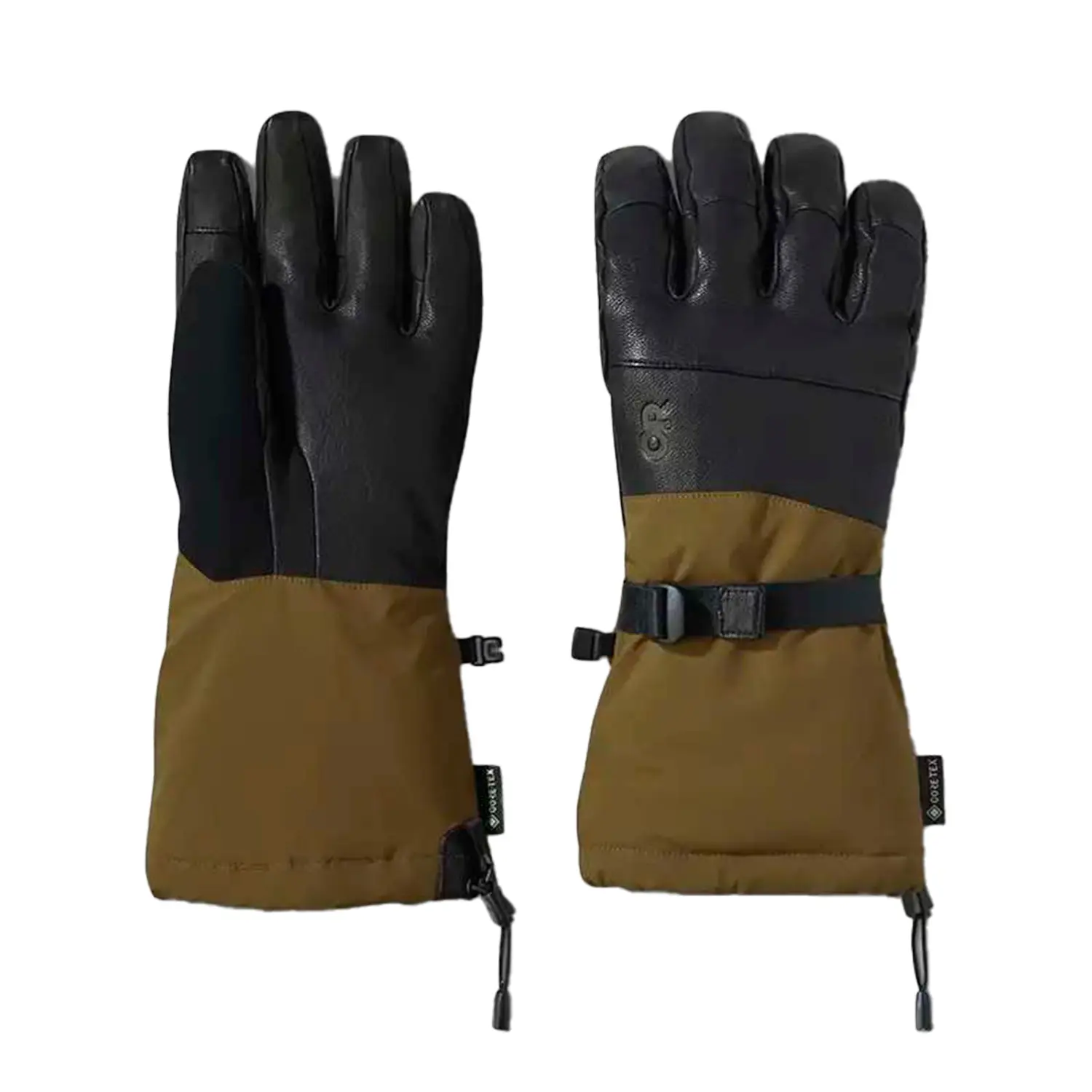 saddle/black - Outdoor Research Men's Carbide Sensor Gloves