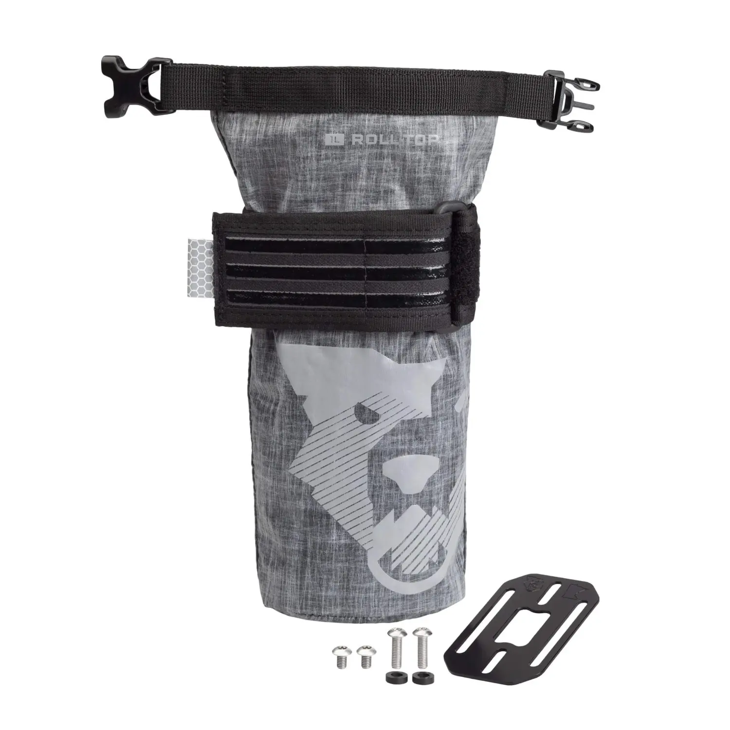  - Wolf Tooth Teklite Roll Top Bag 1.0 L + Mounting Plate