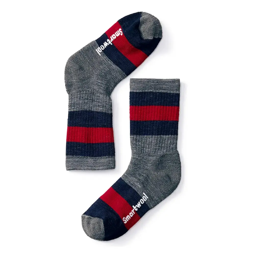 Smartwool Kids Stripe Hike Md Crew