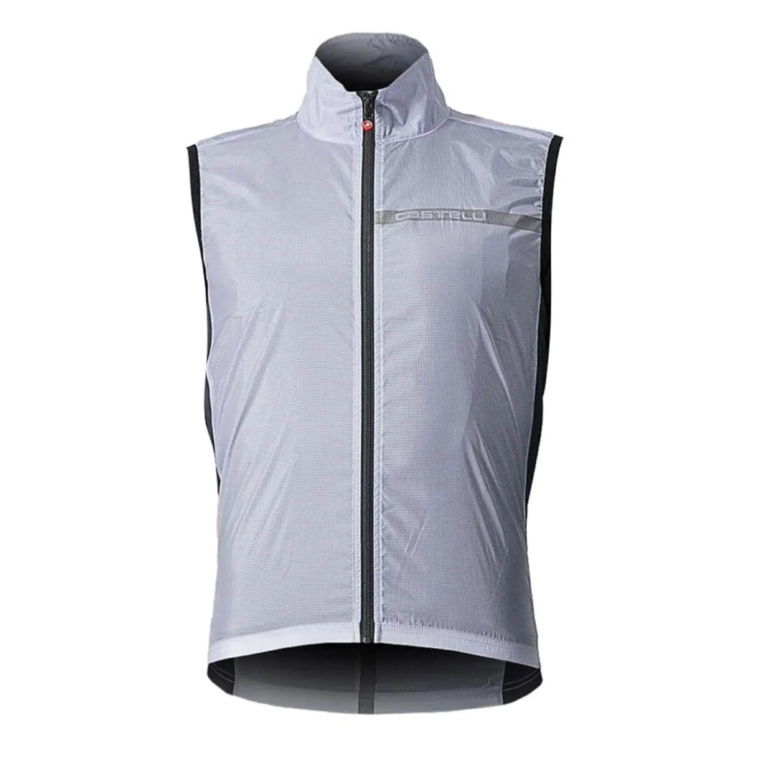 silver gray/dark gray - Castelli Squadra Stretch Vest
