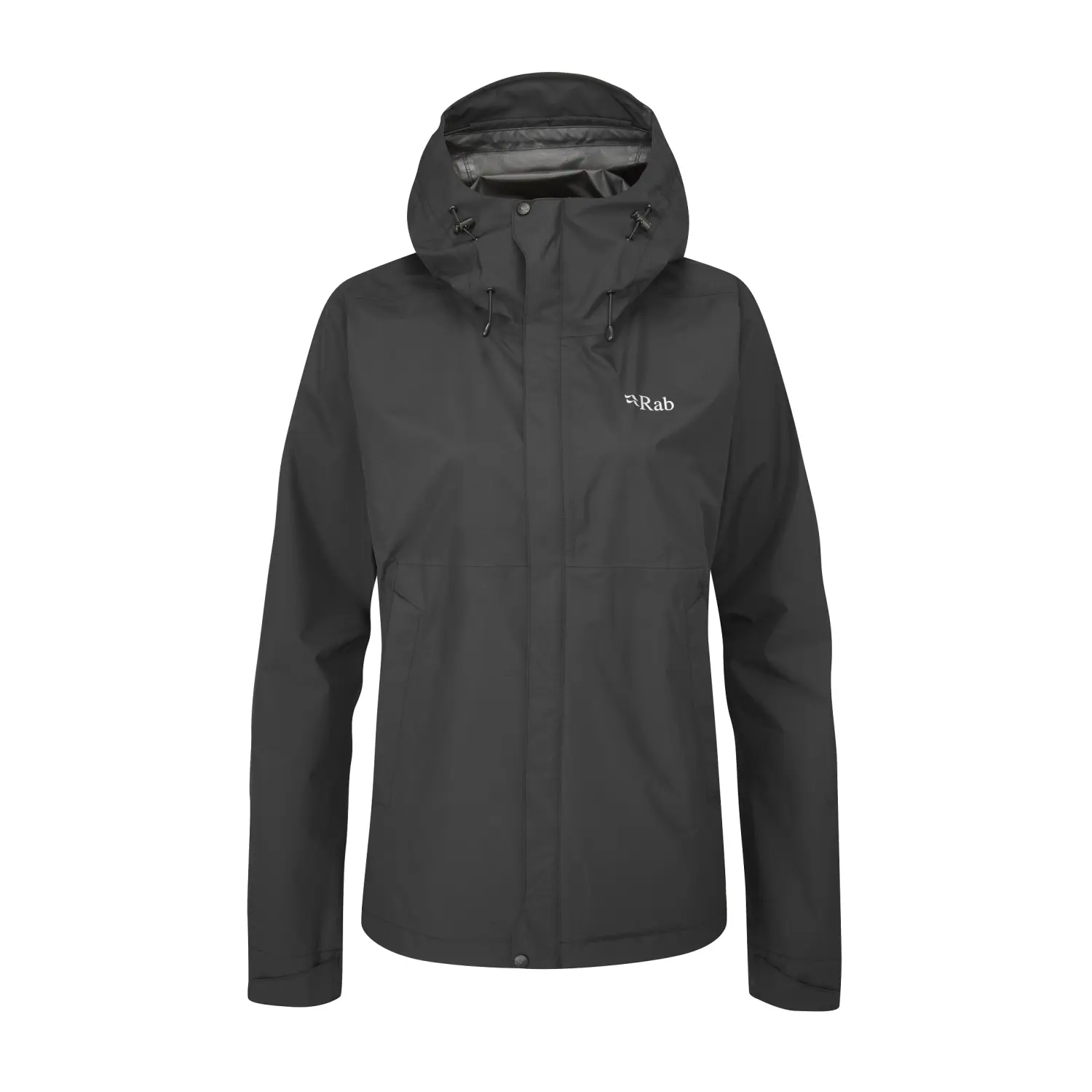 black - Rab Downpour Eco Jacket Wmns