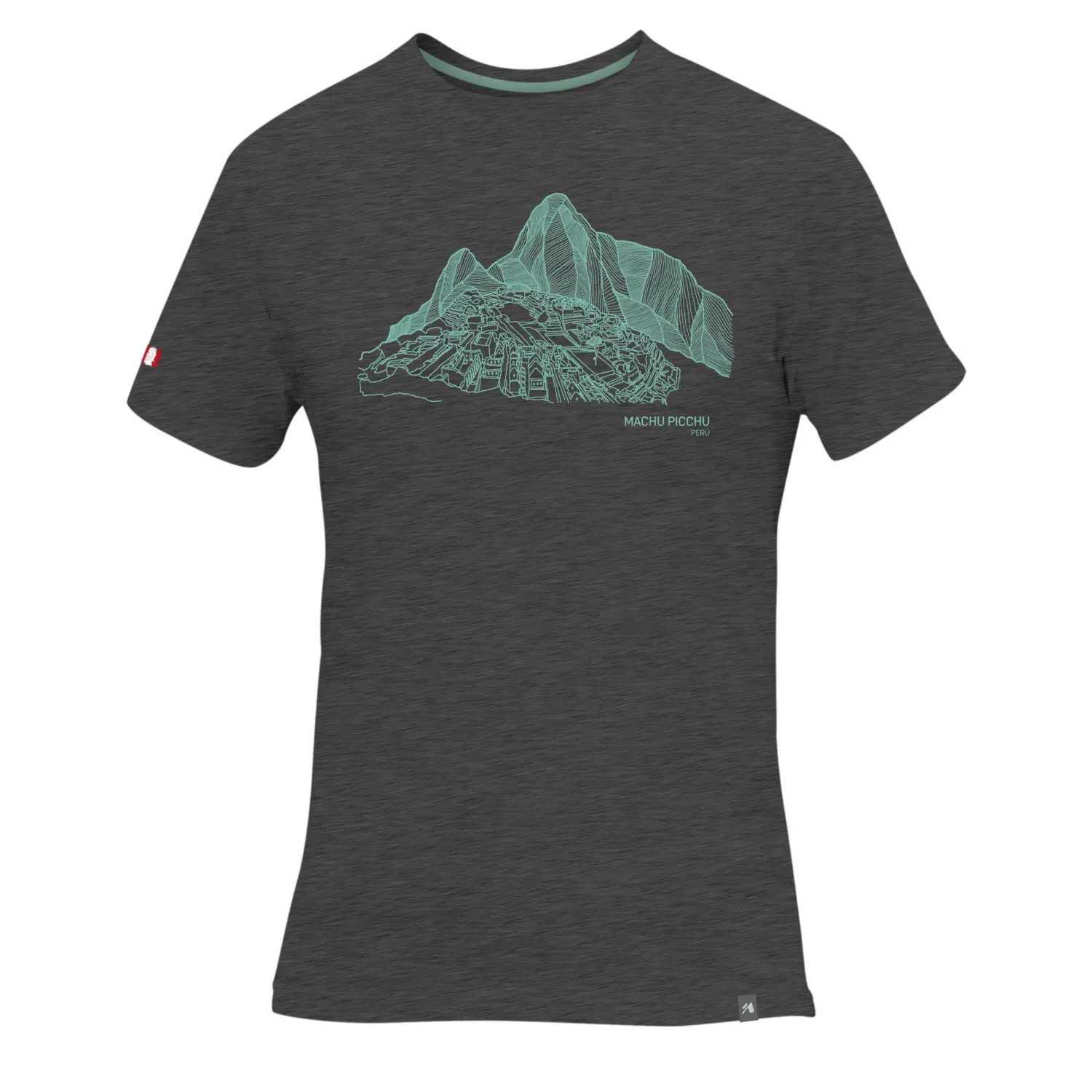 gris raton farfan - Tatoo Polo Hombre Machu Pichu Lineal 1