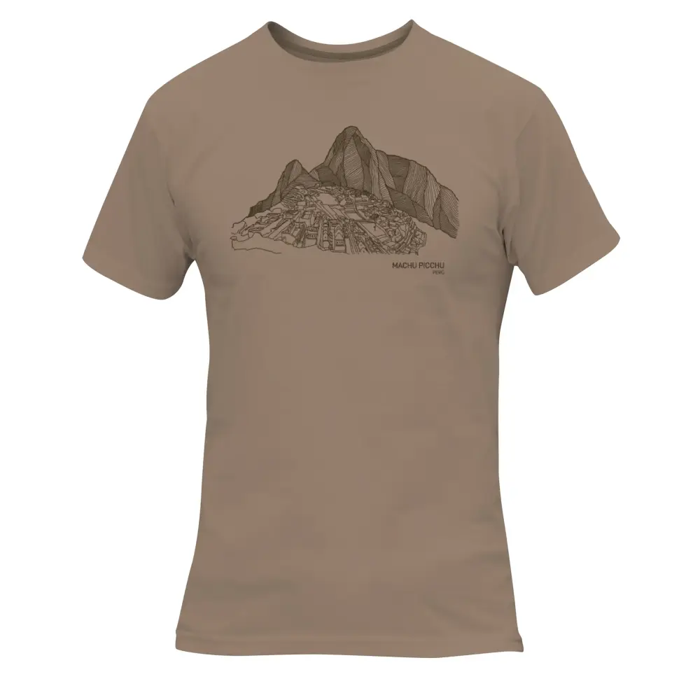 Tatoo Polo Hombre Machu Pichu Lineal 1