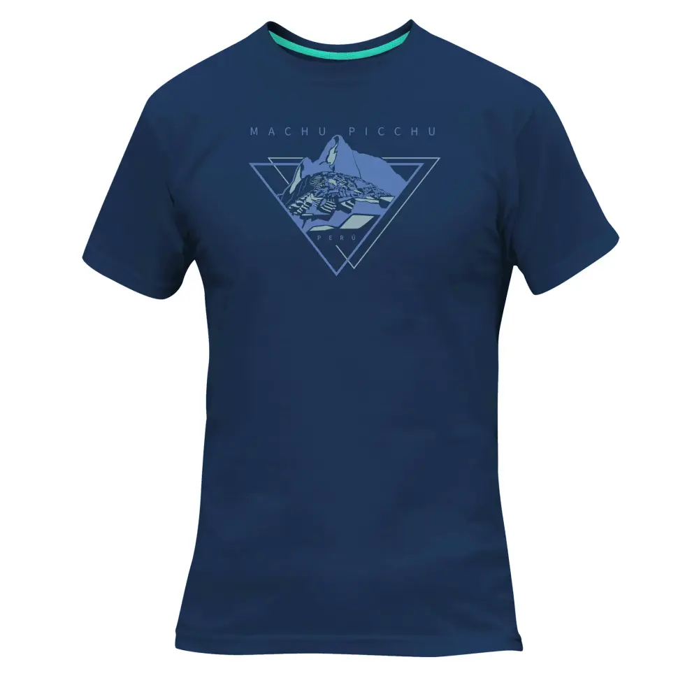 Tatoo Polo Hombre Machu Pichu Triangulo