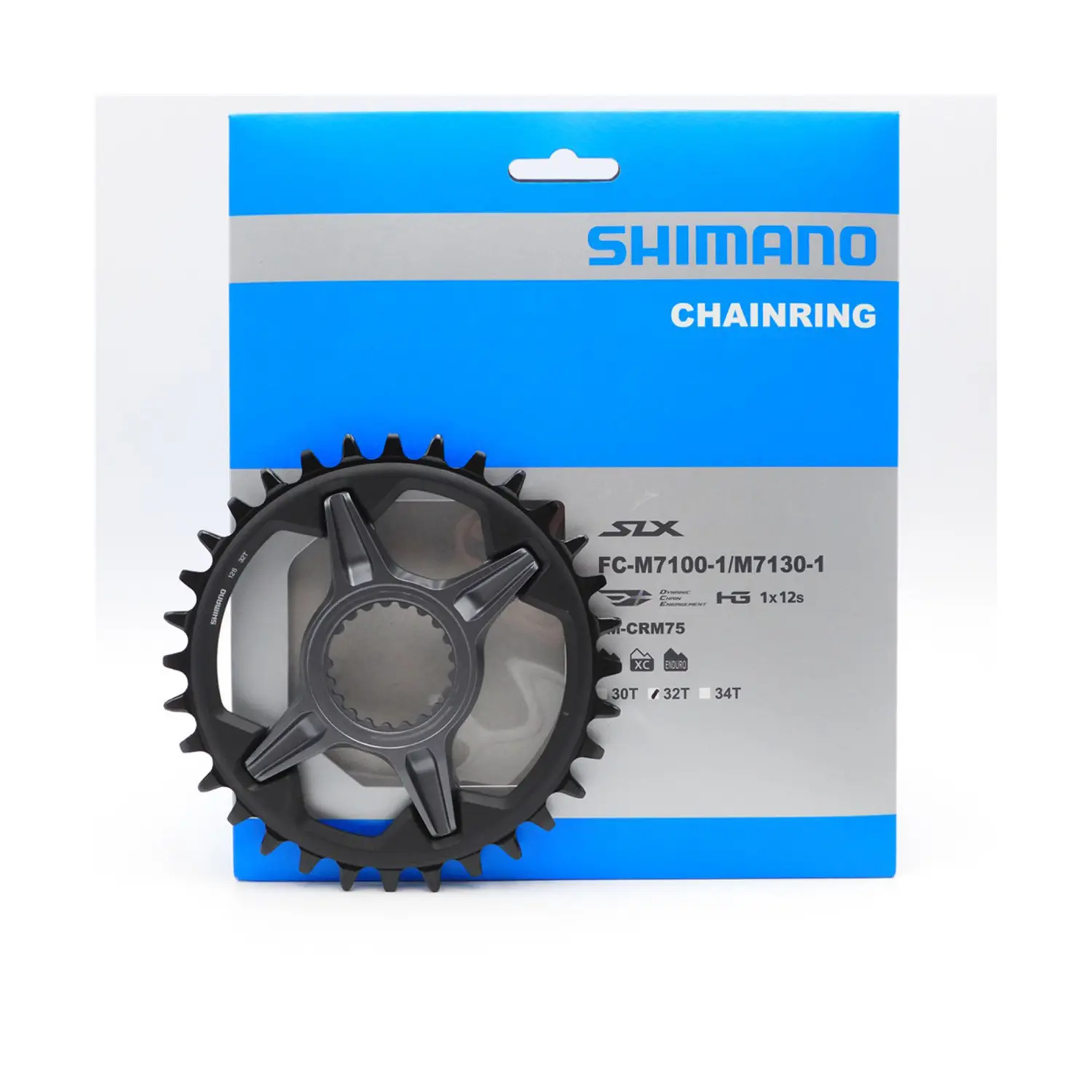  - Shimano SLX SM-CRM75 34t 1x Chainring for M7100 and M7130