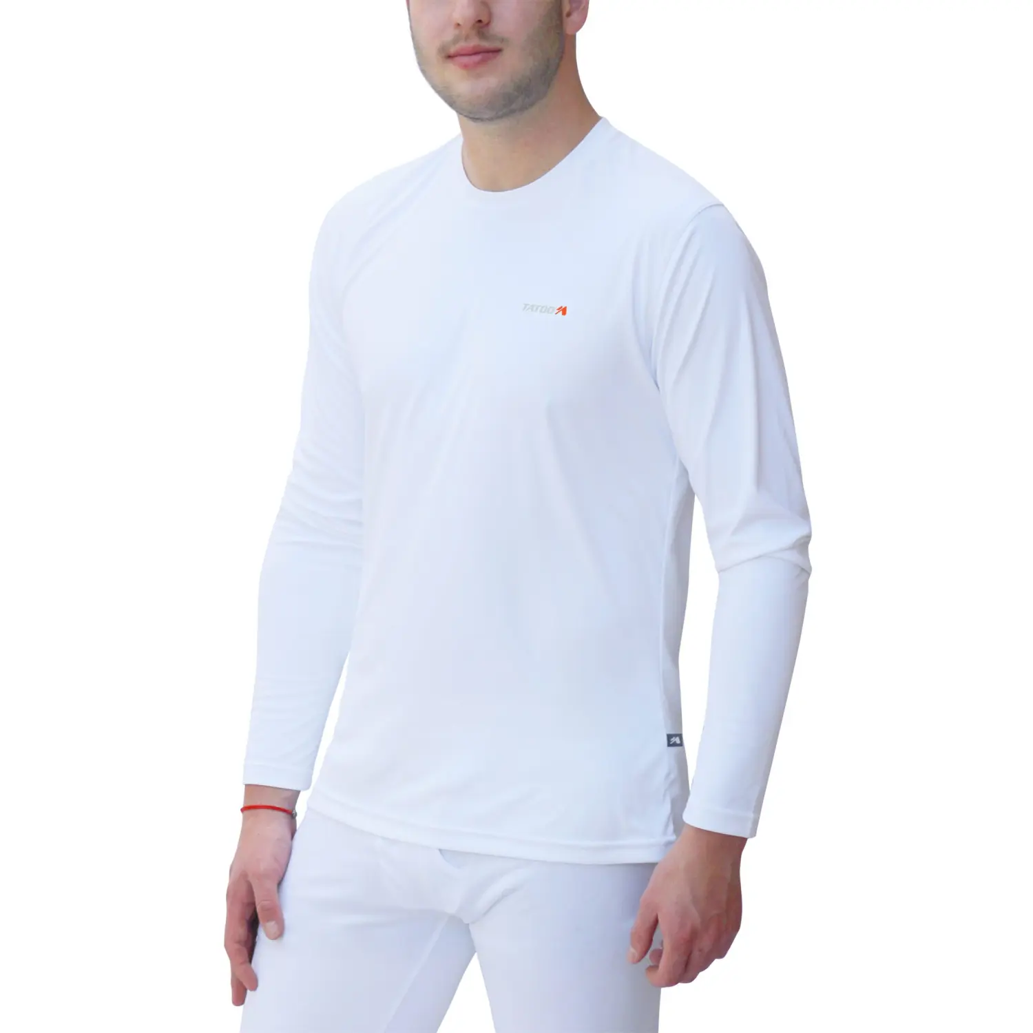 white ms - Tatoo Light Weight L/S Tee Men