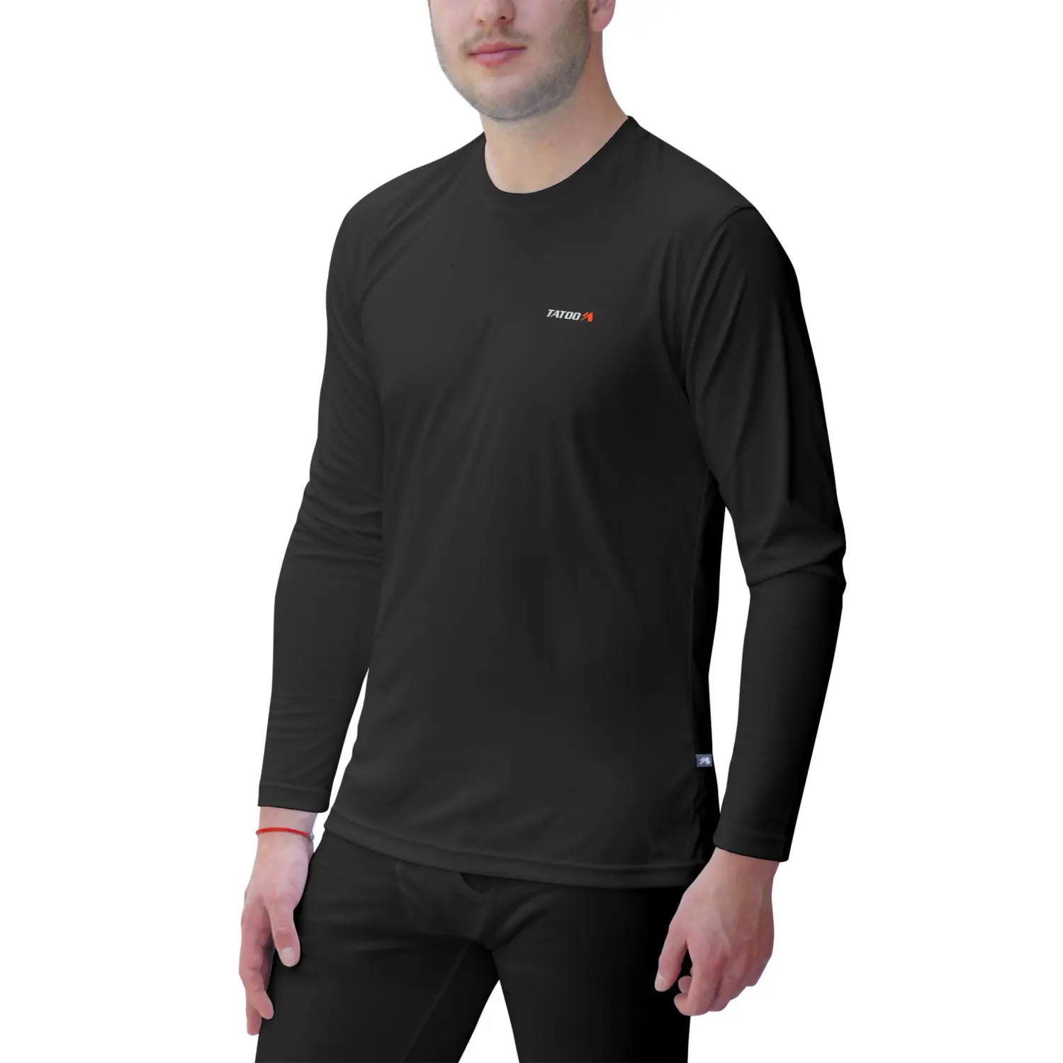 black - Tatoo Light Weight L/S Tee Men