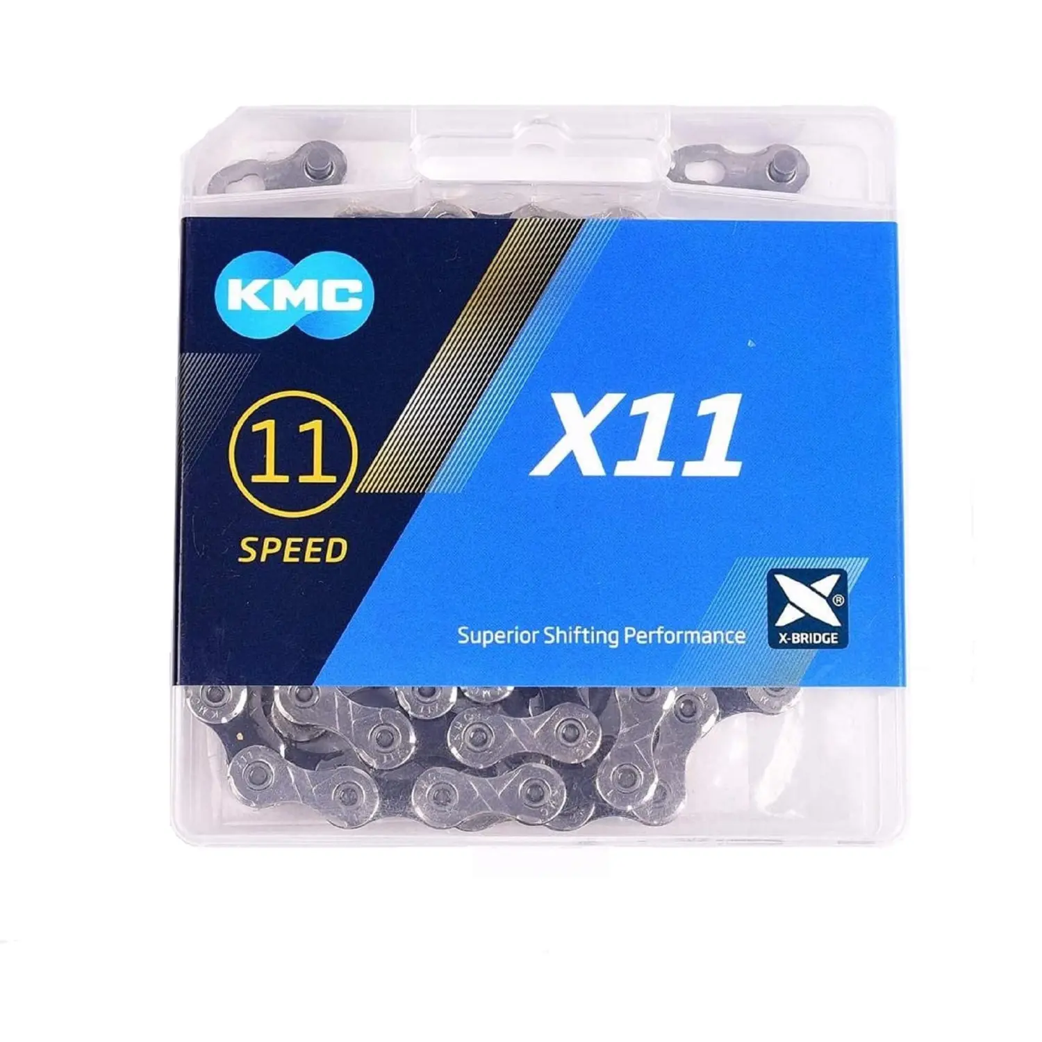 silver - KMC Chain Cadenilla KMC 1/2