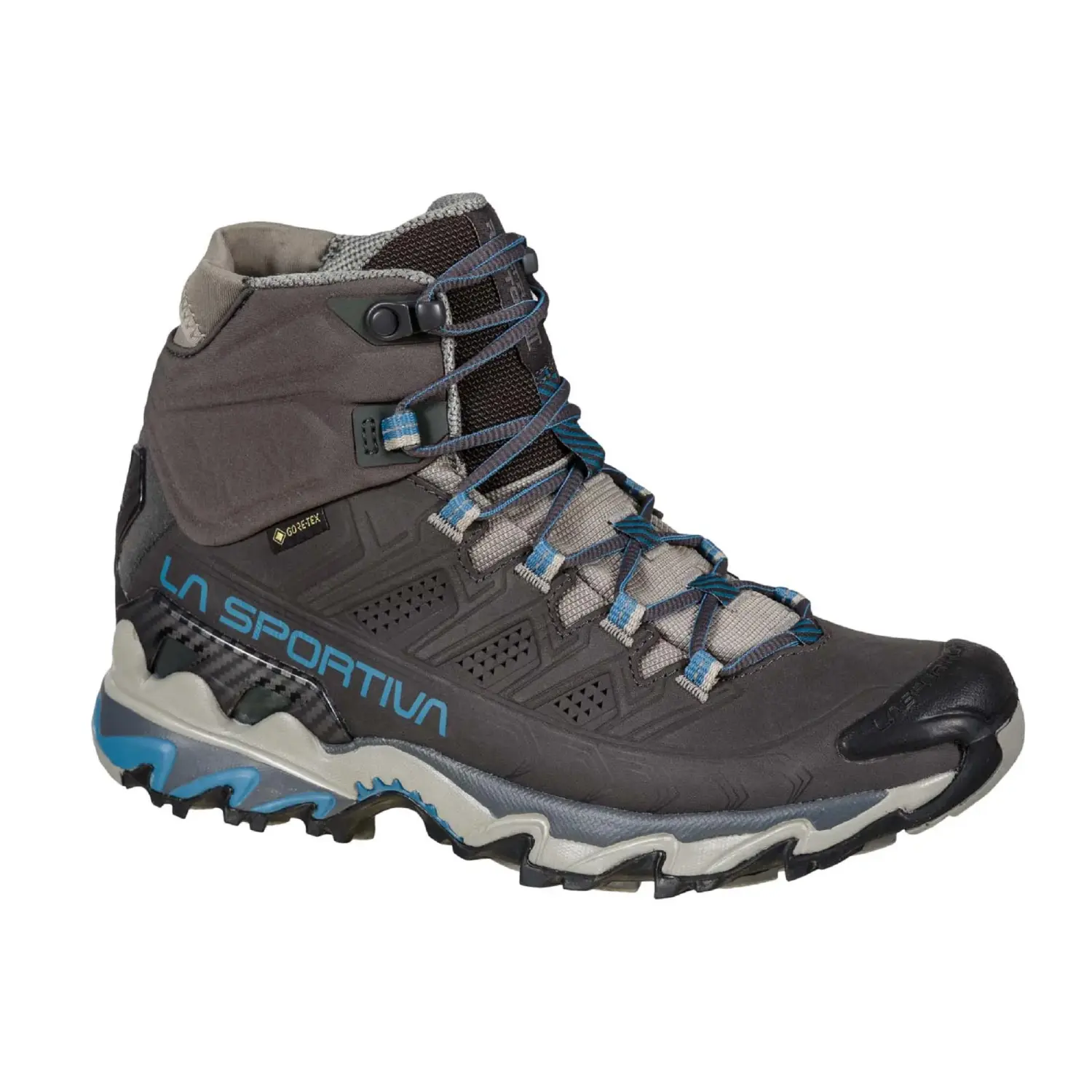 carbon/atlantic - La Sportiva Ultra Raptor II Mid Leather GTX Woman