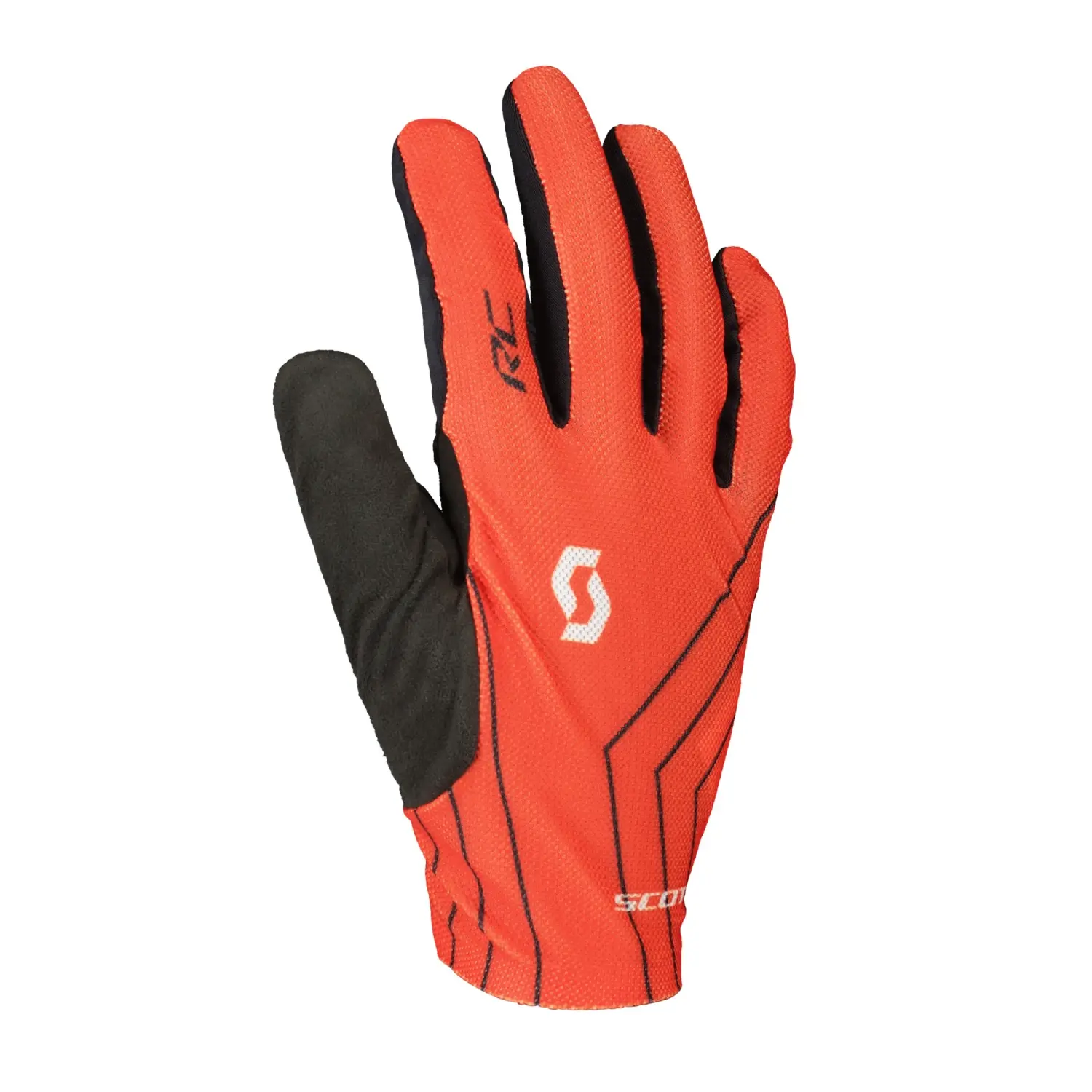 fiery red/dark grey - Scott Glove RC Team LF