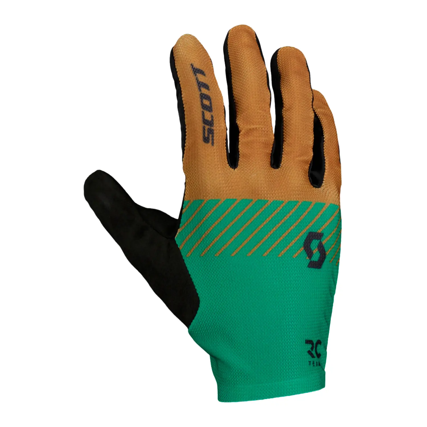 bread brown/amazon green - Scott Glove RC Team LF