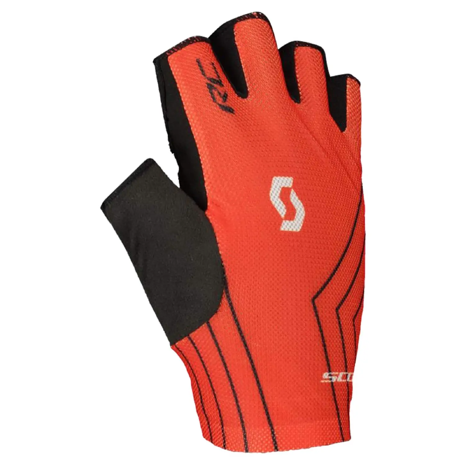 fiery red/dark grey - Scott Glove RC Team SF