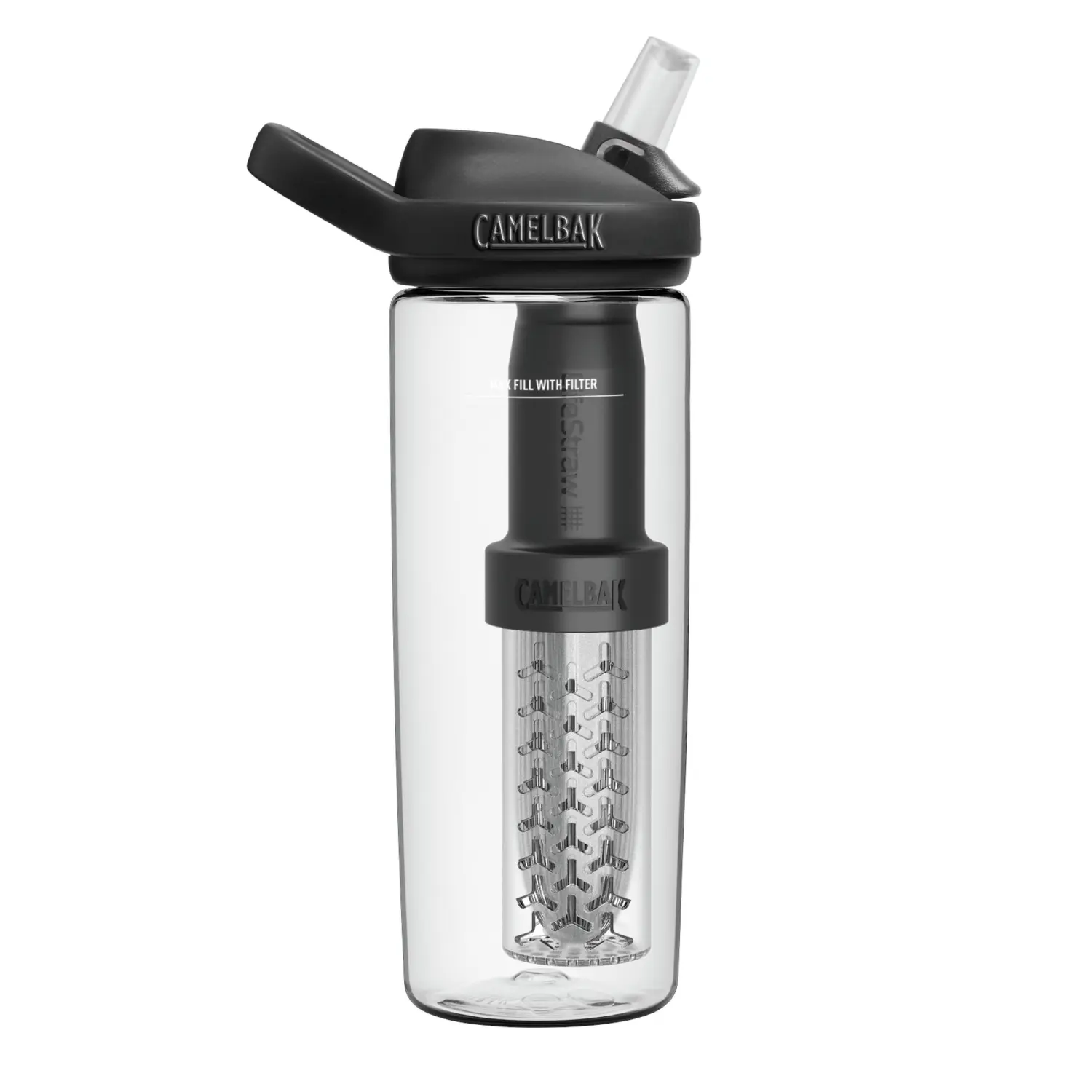 clear - CamelBak Eddy® + filtered by LifeStraw® 20 oz (0.6 lt)