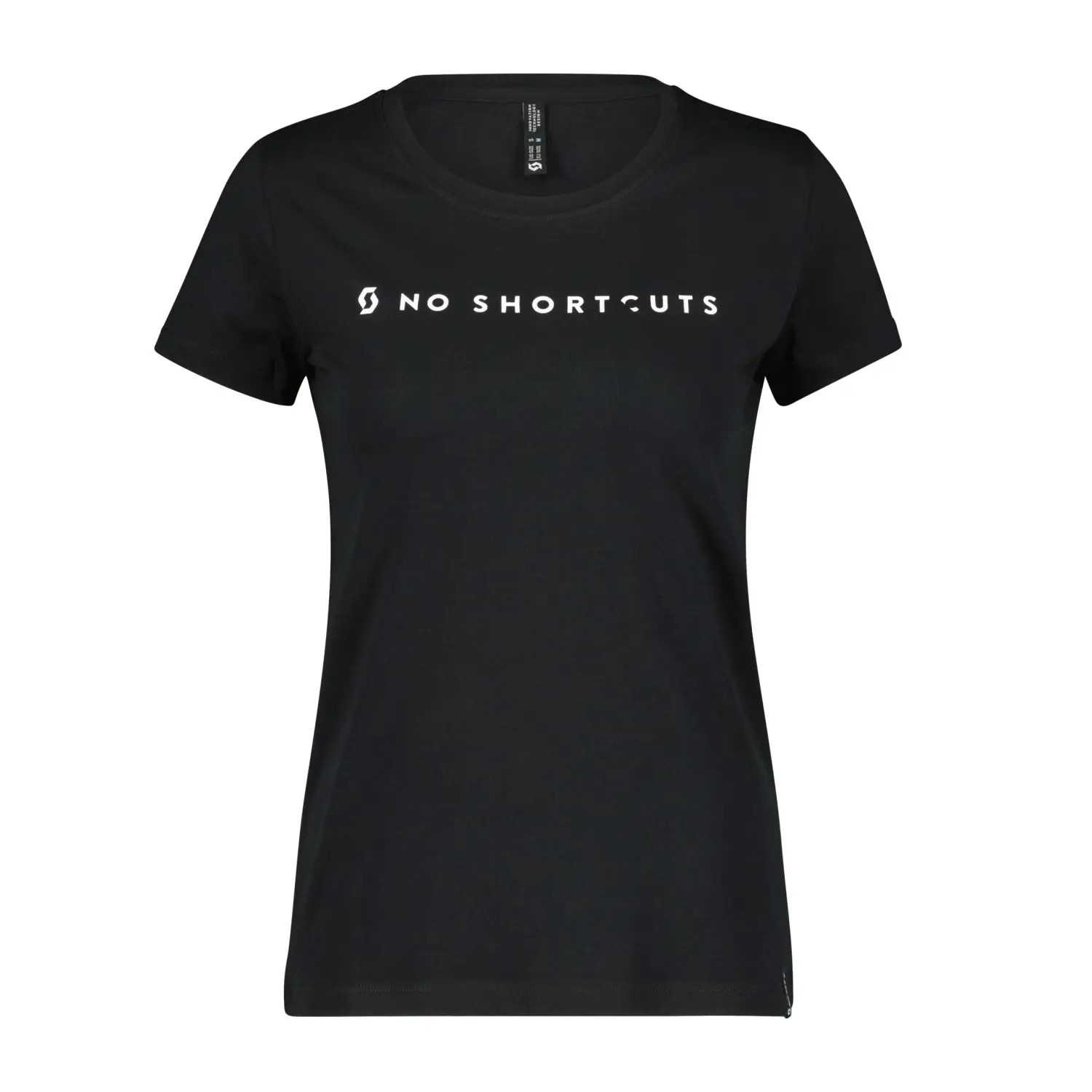 black - Scott Tee W’s No Shortcuts SS
