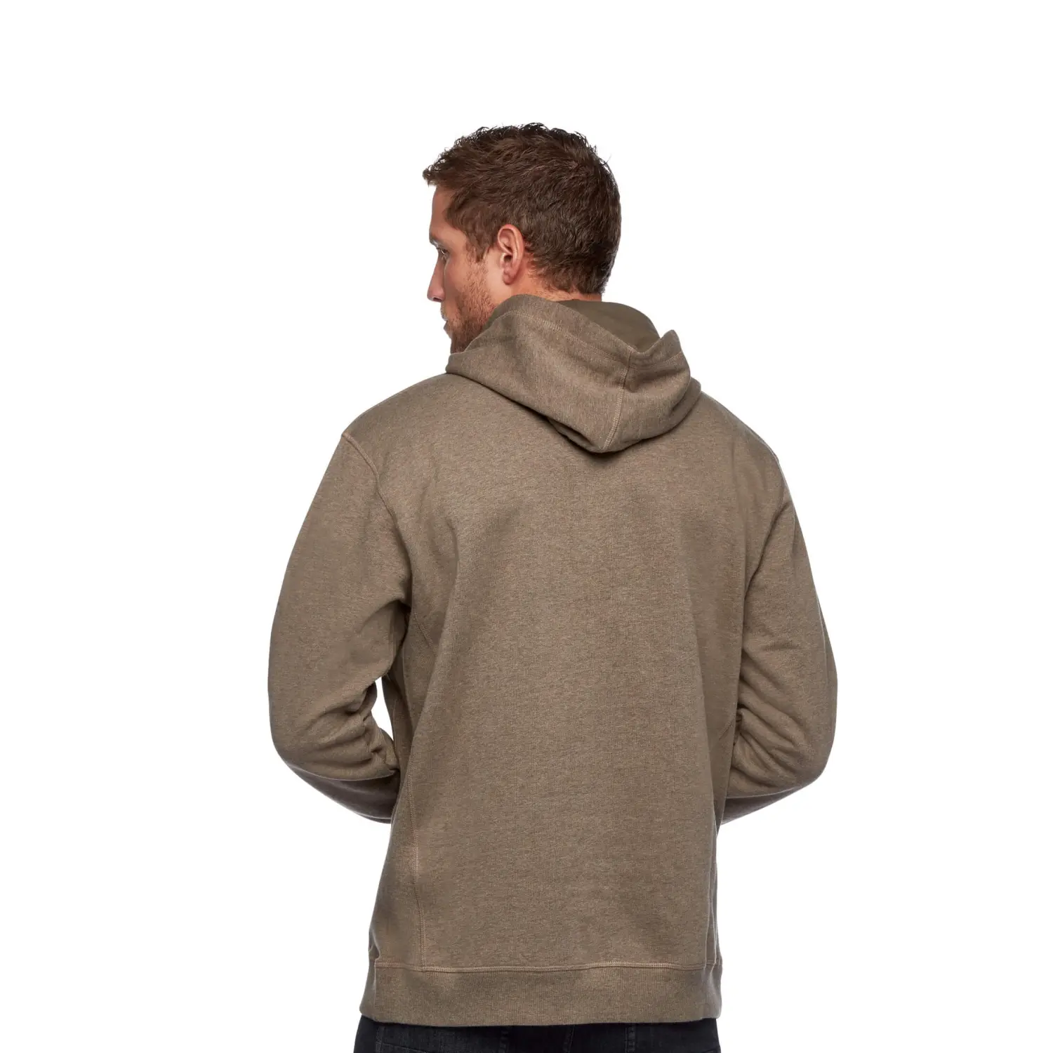  - Black Diamond M Stacked Logo Hoody