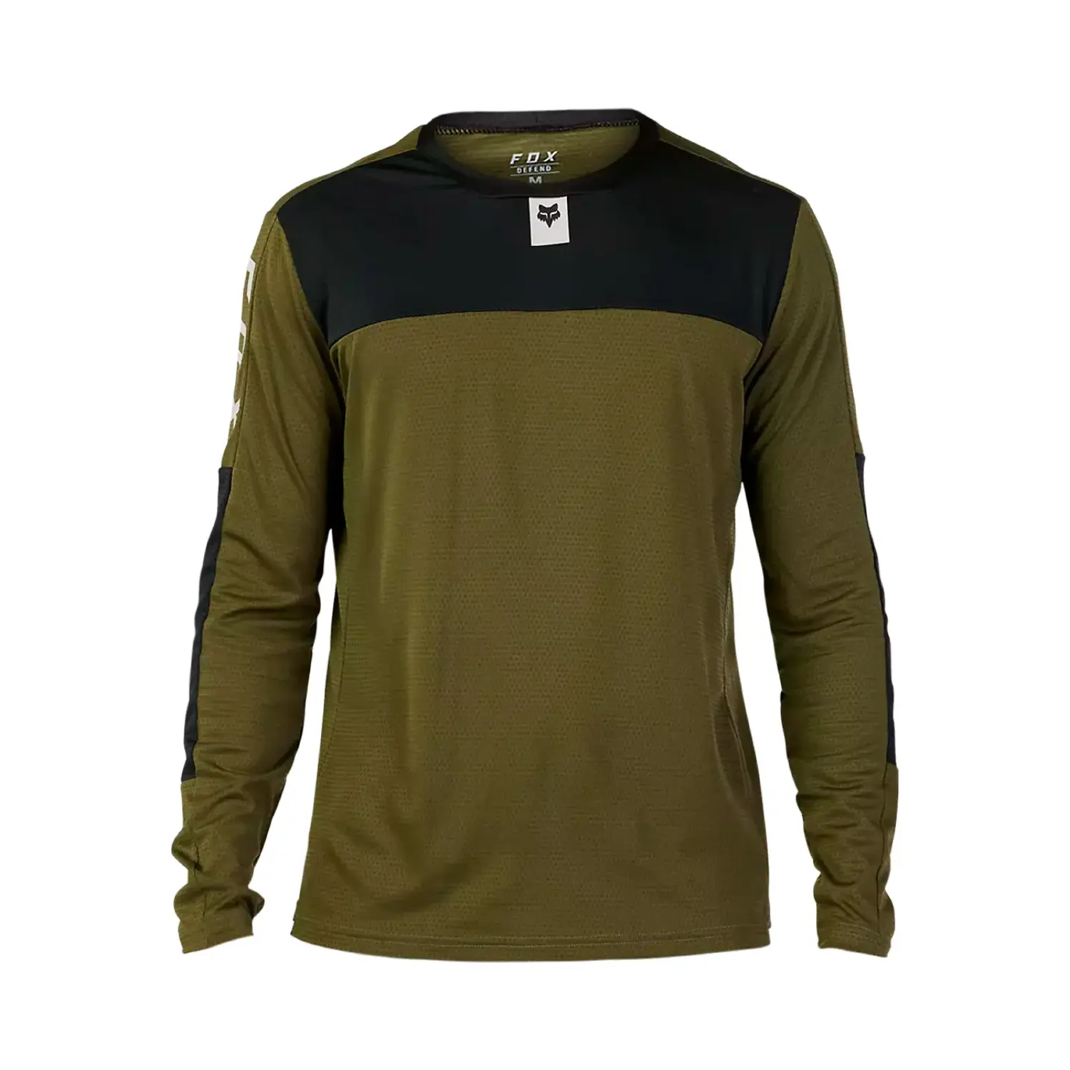 olive green - Fox Racing Defend LS Jersey
